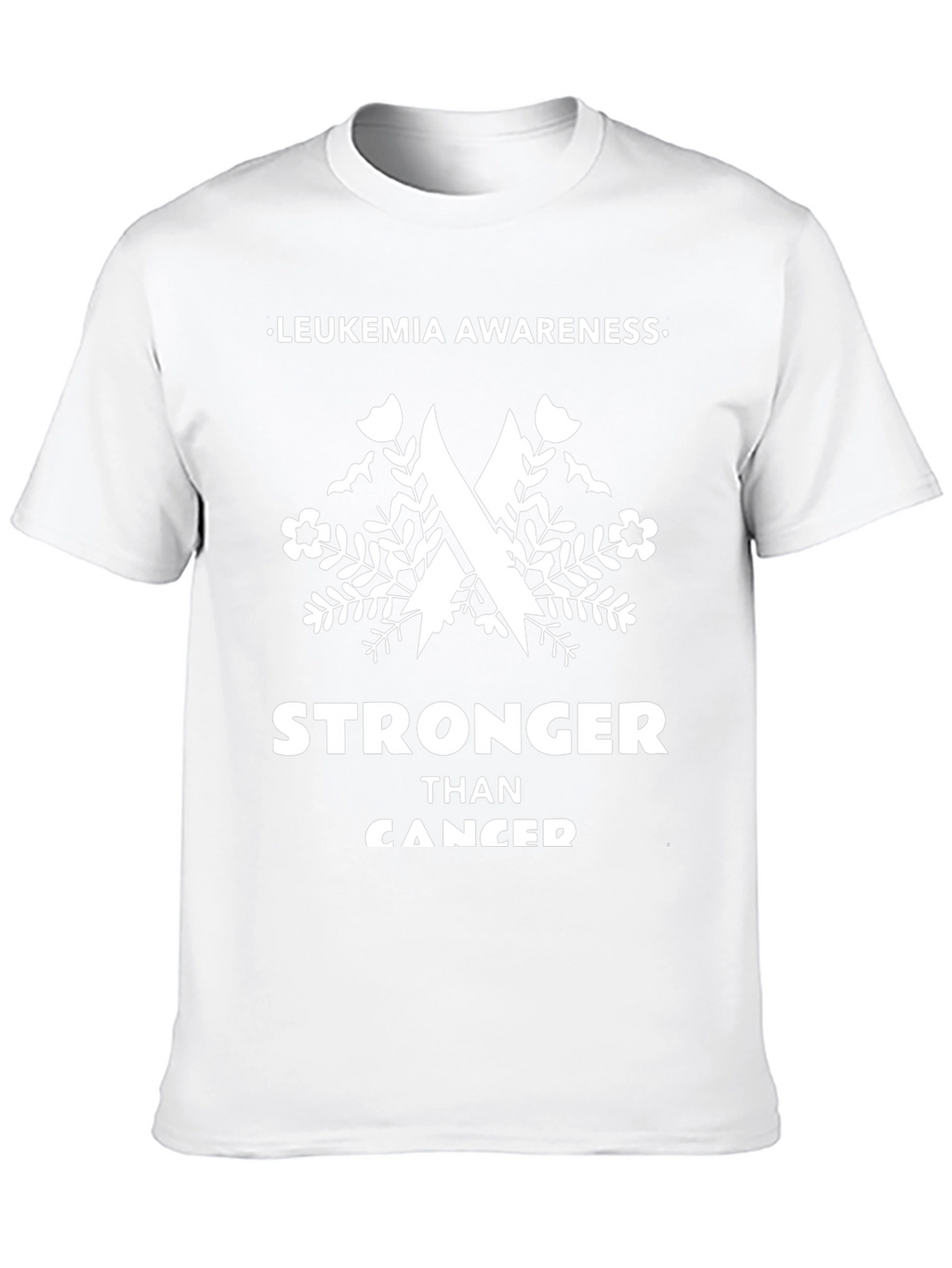 Leukemia Awareness Stronger Than Cancer T-Shirt