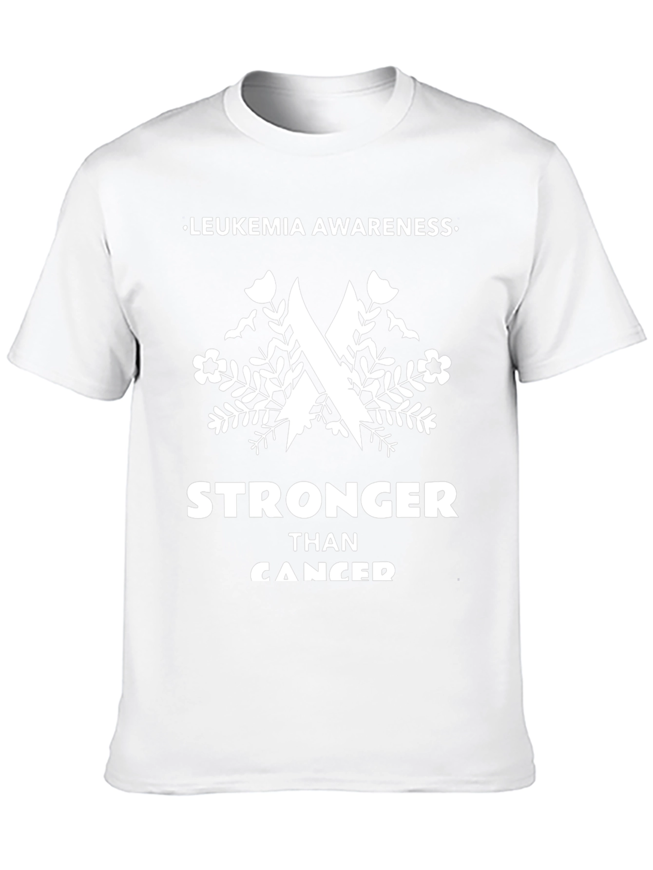 Leukemia Awareness Stronger Than Cancer T-Shirt
