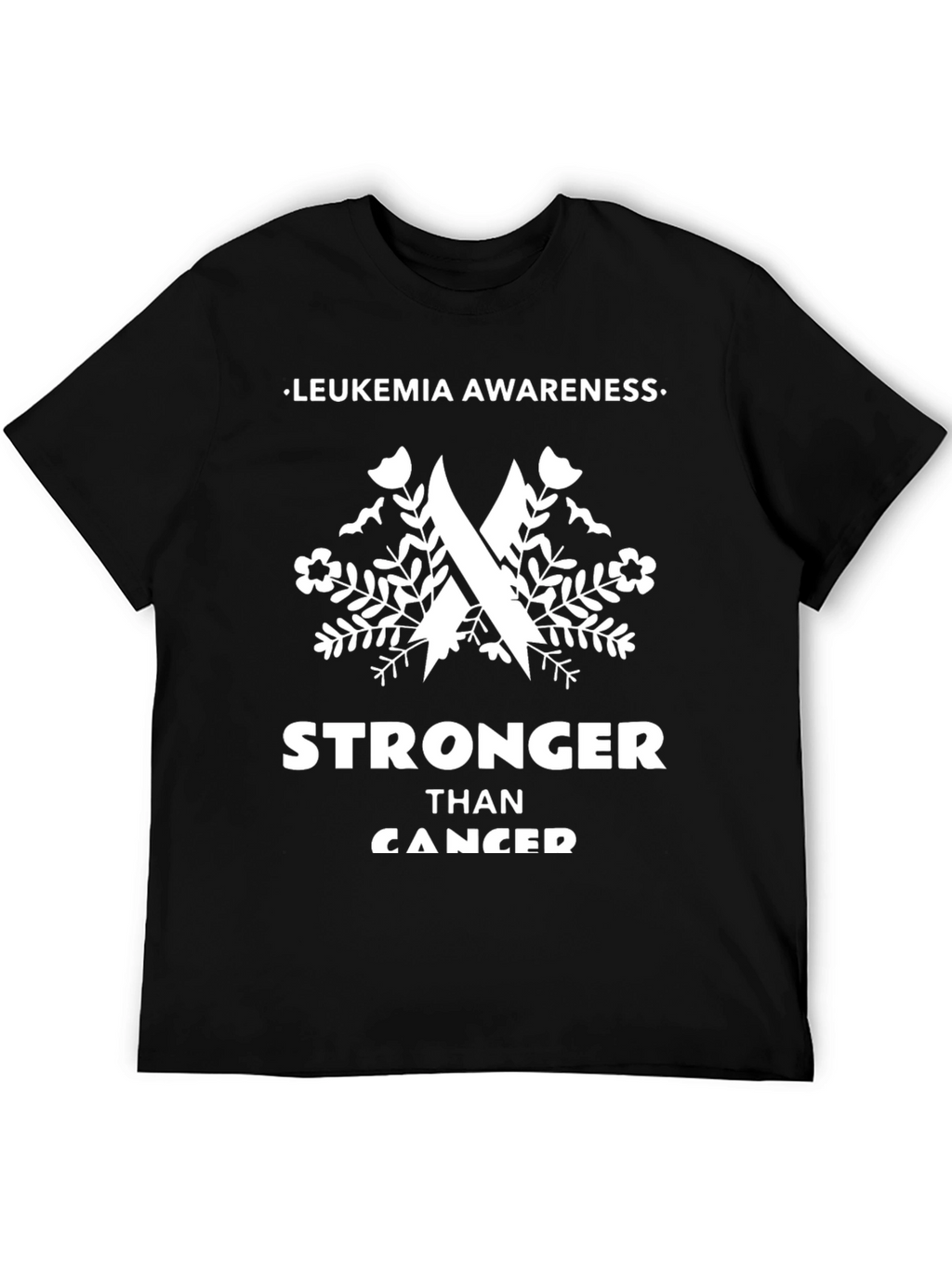 Leukemia Awareness Stronger Than Cancer T-Shirt