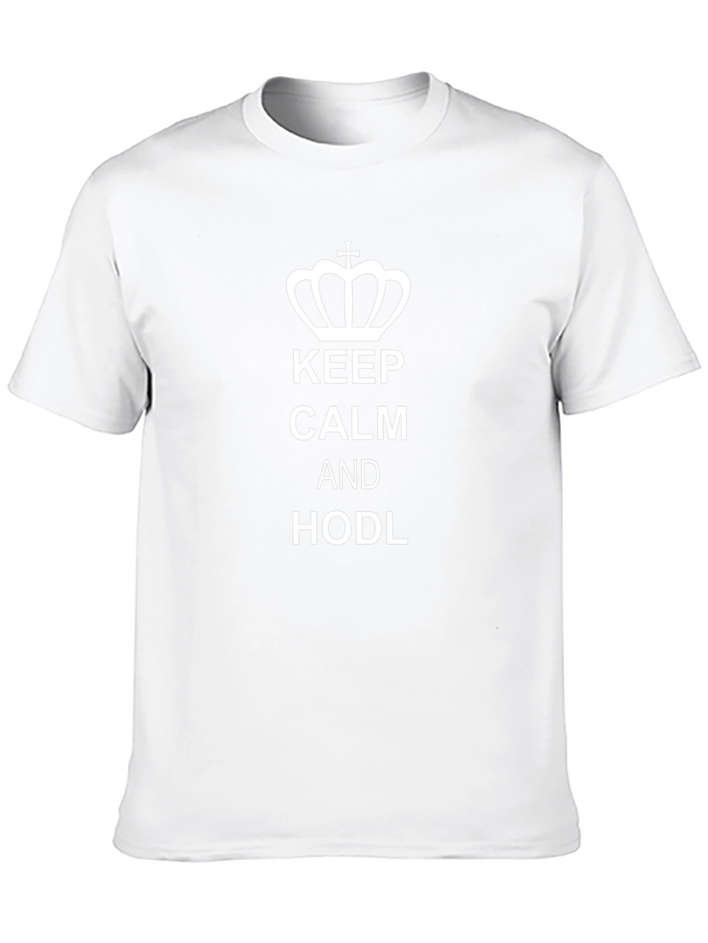 Keep Calm and HODL T-Shirt - Black