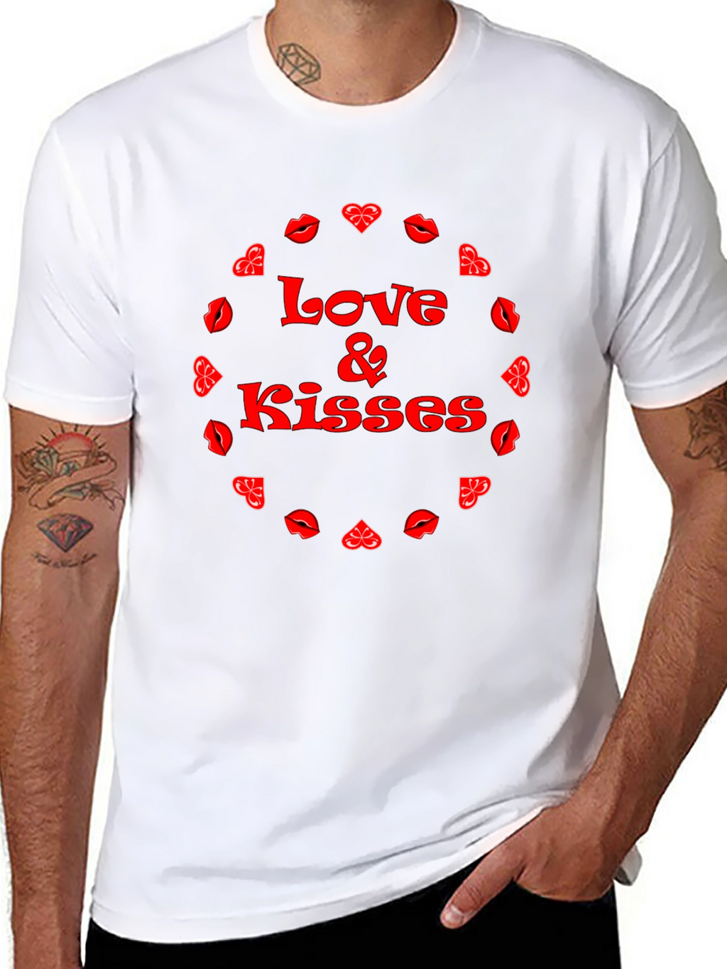 Love & Kisses Graphic Tee
