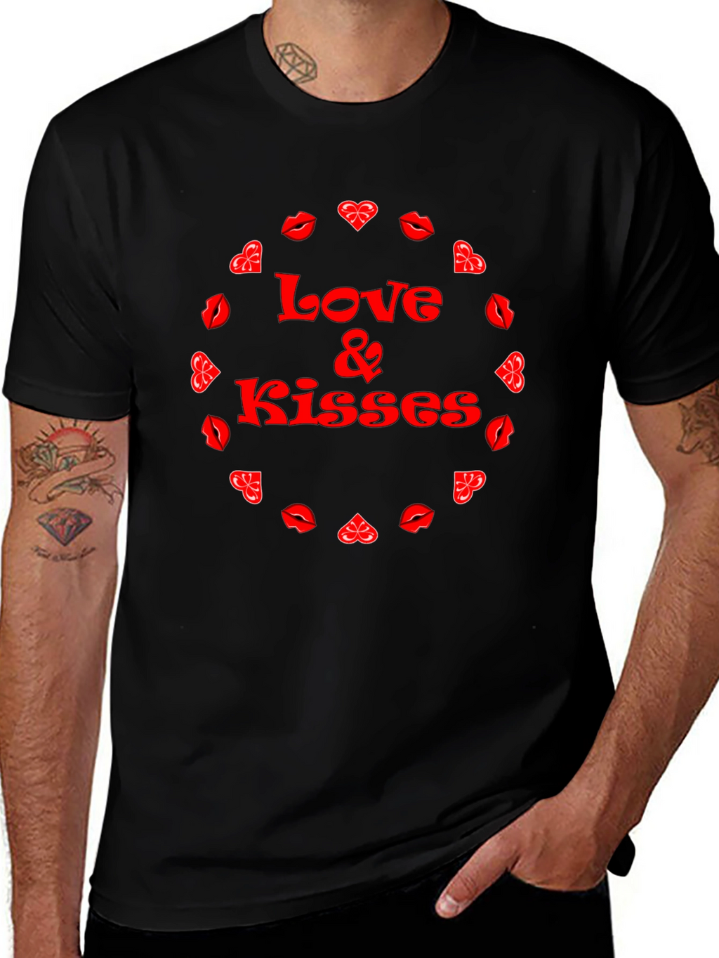 Love & Kisses Graphic Tee