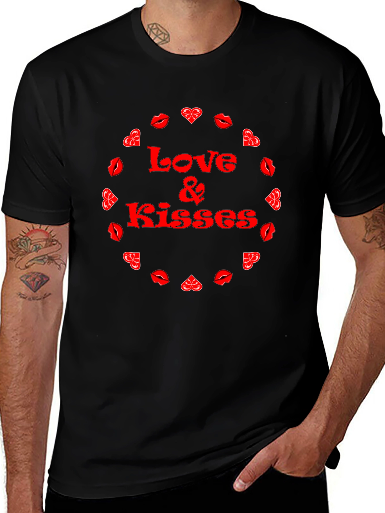Love & Kisses Graphic Tee