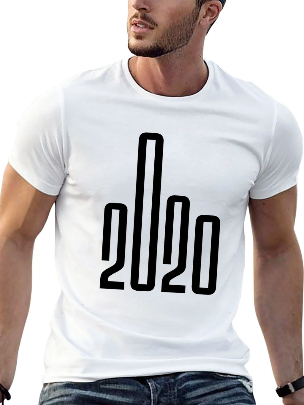 Offensive 2020 Humor Black Graphic Tee