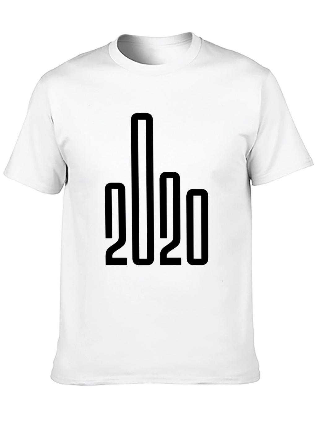 Offensive 2020 Humor Black Graphic Tee