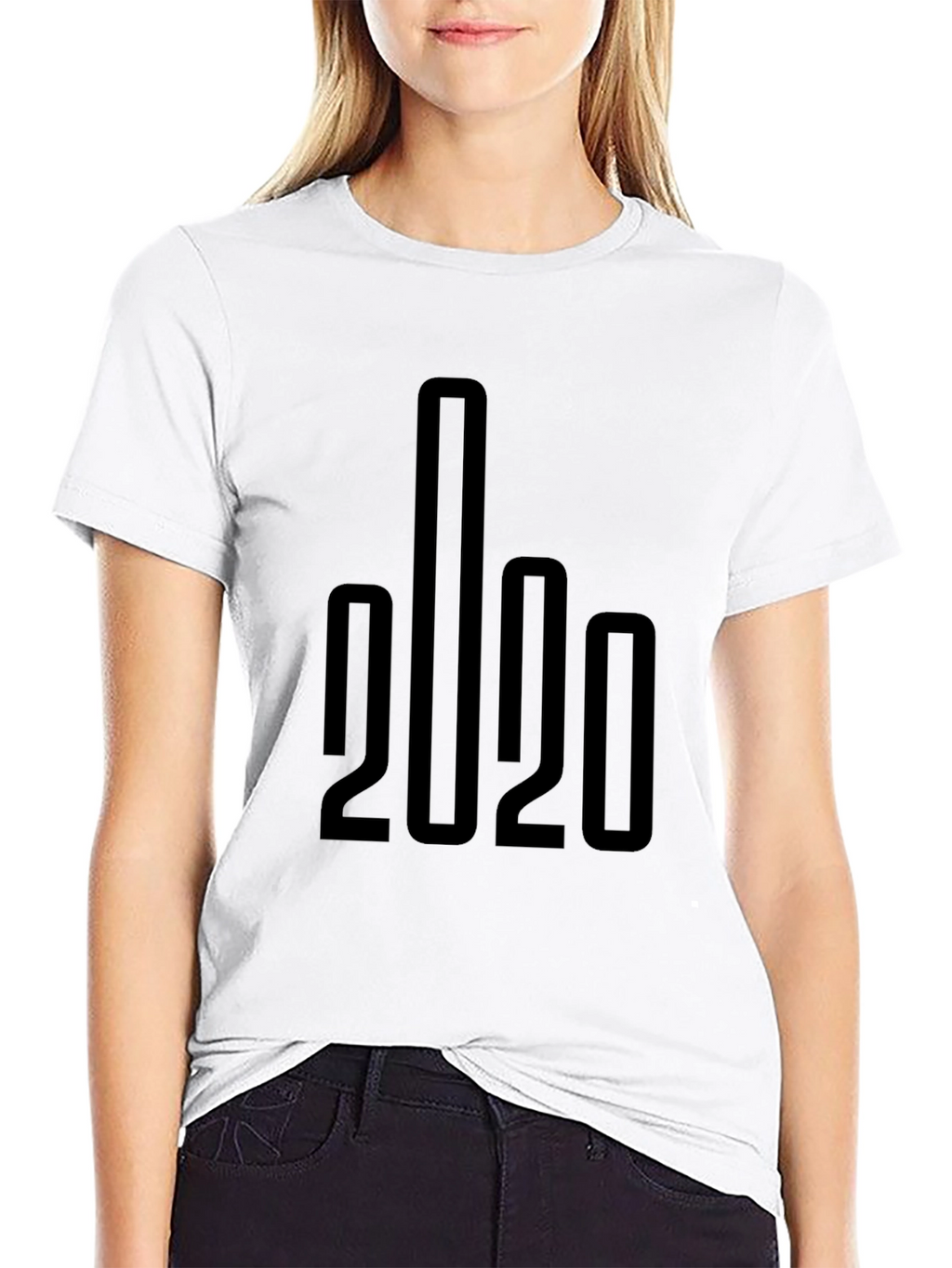 Offensive 2020 Humor Black Graphic Tee