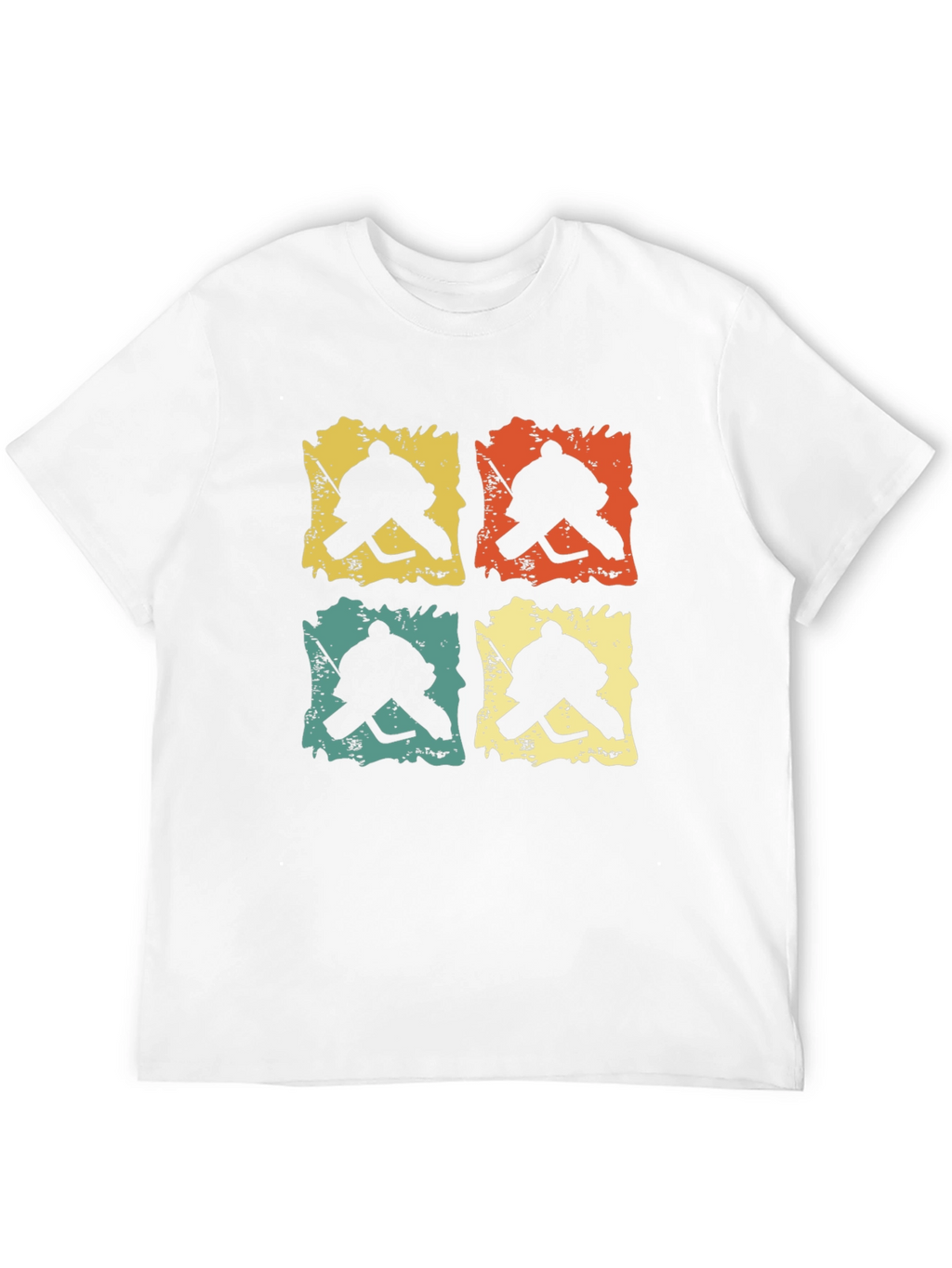 Retro Hockey Goalie T-Shirt