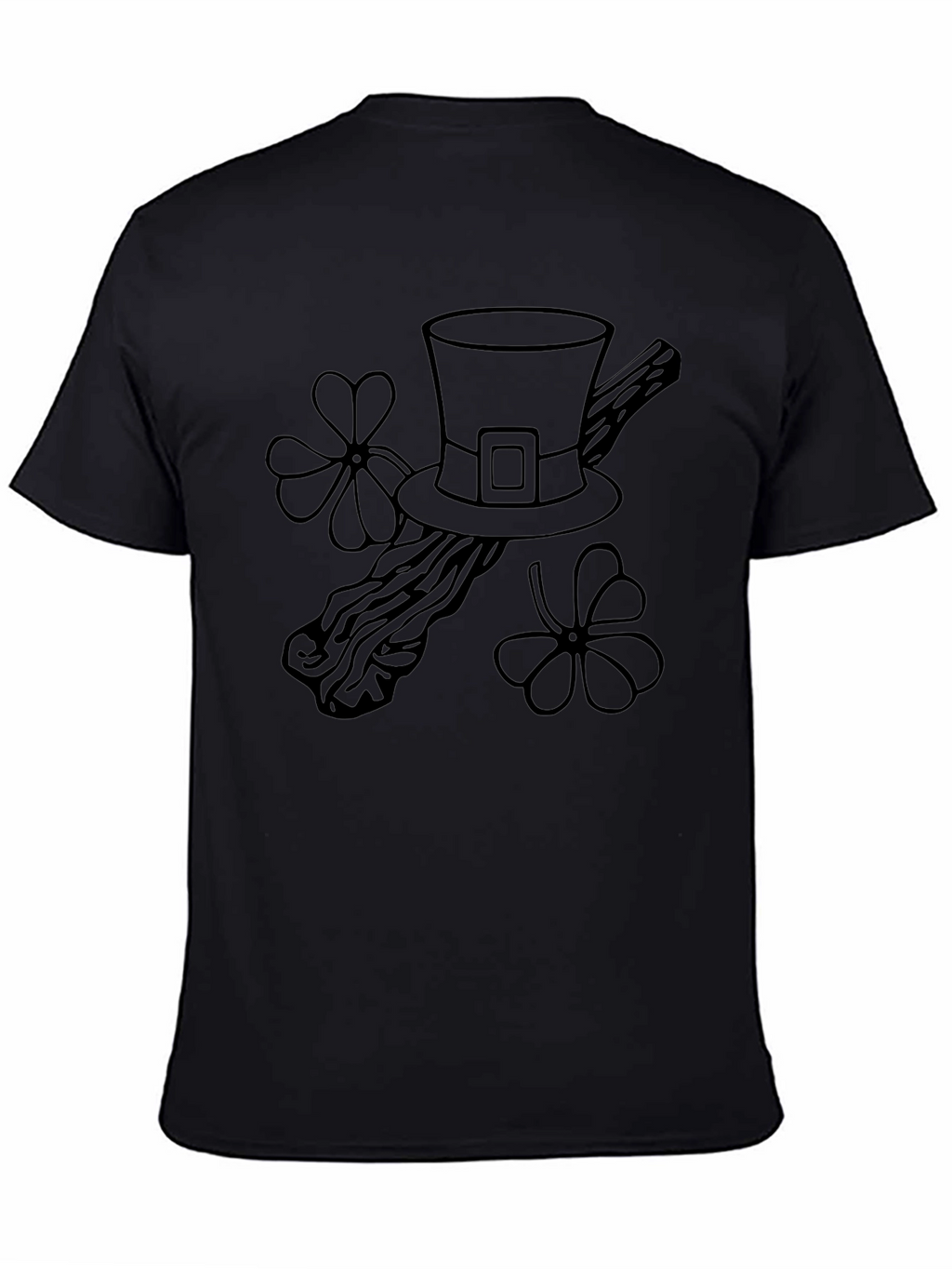 St. Patricks Day Hat & Clover Tee