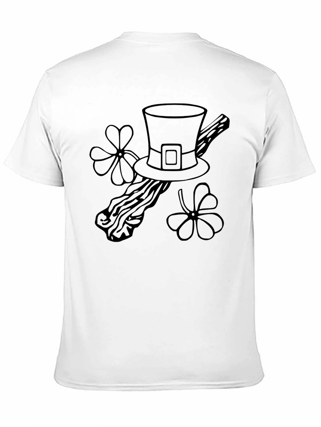 St. Patricks Day Hat & Clover Tee
