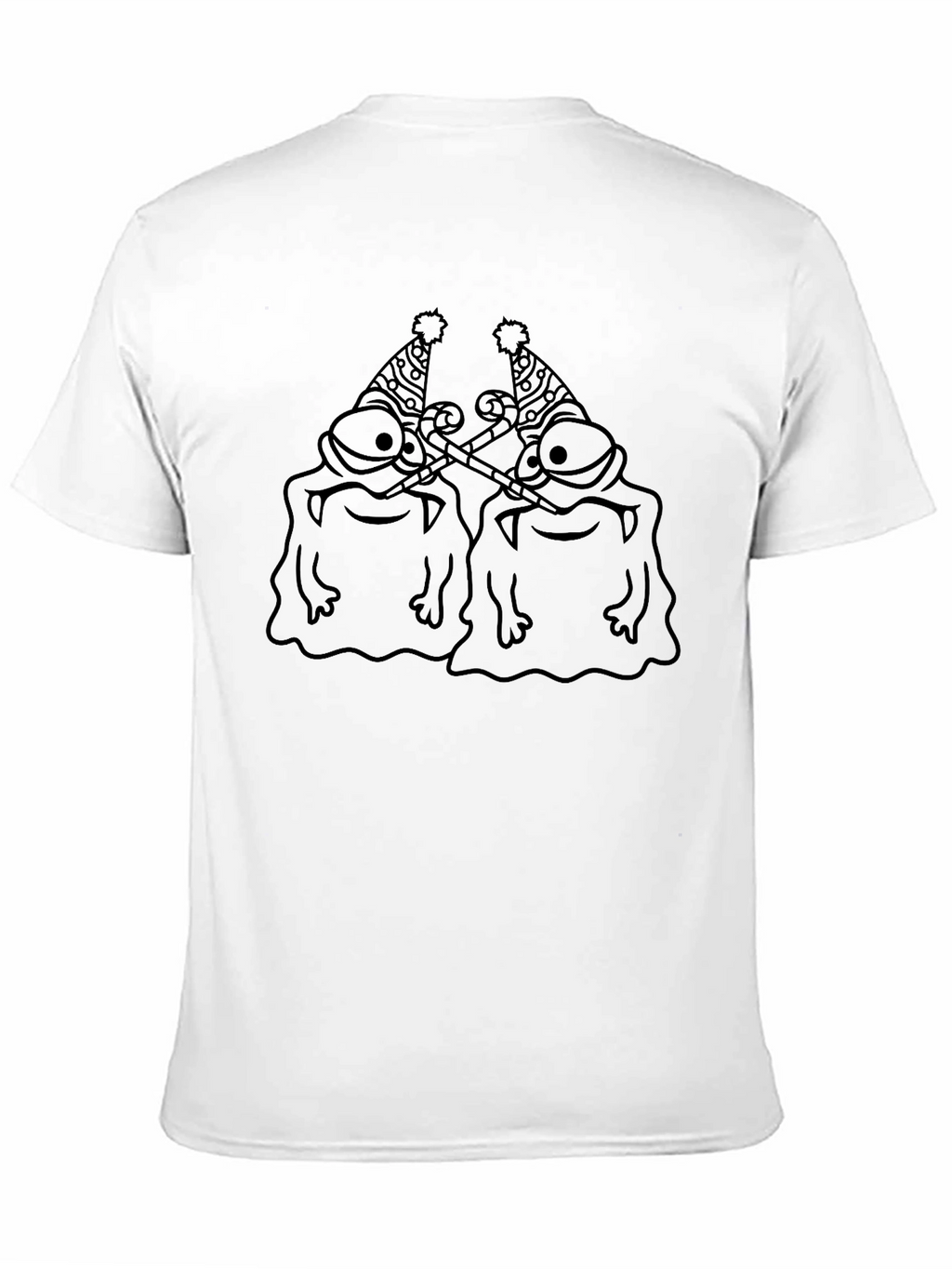 Party Blob Graphic Tee - Black