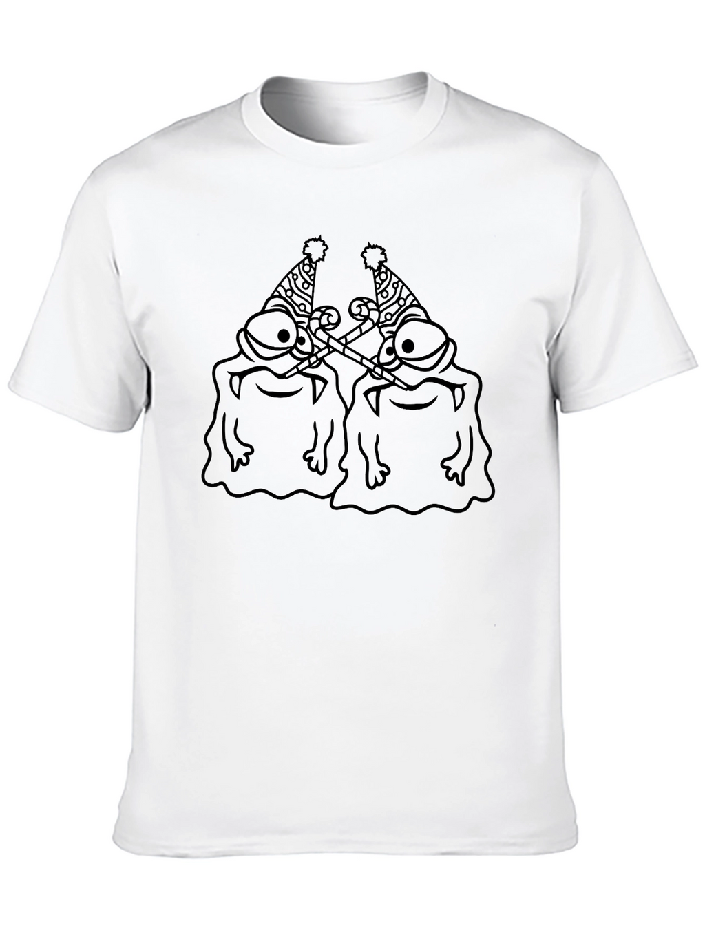 Party Blob Graphic Tee - Black