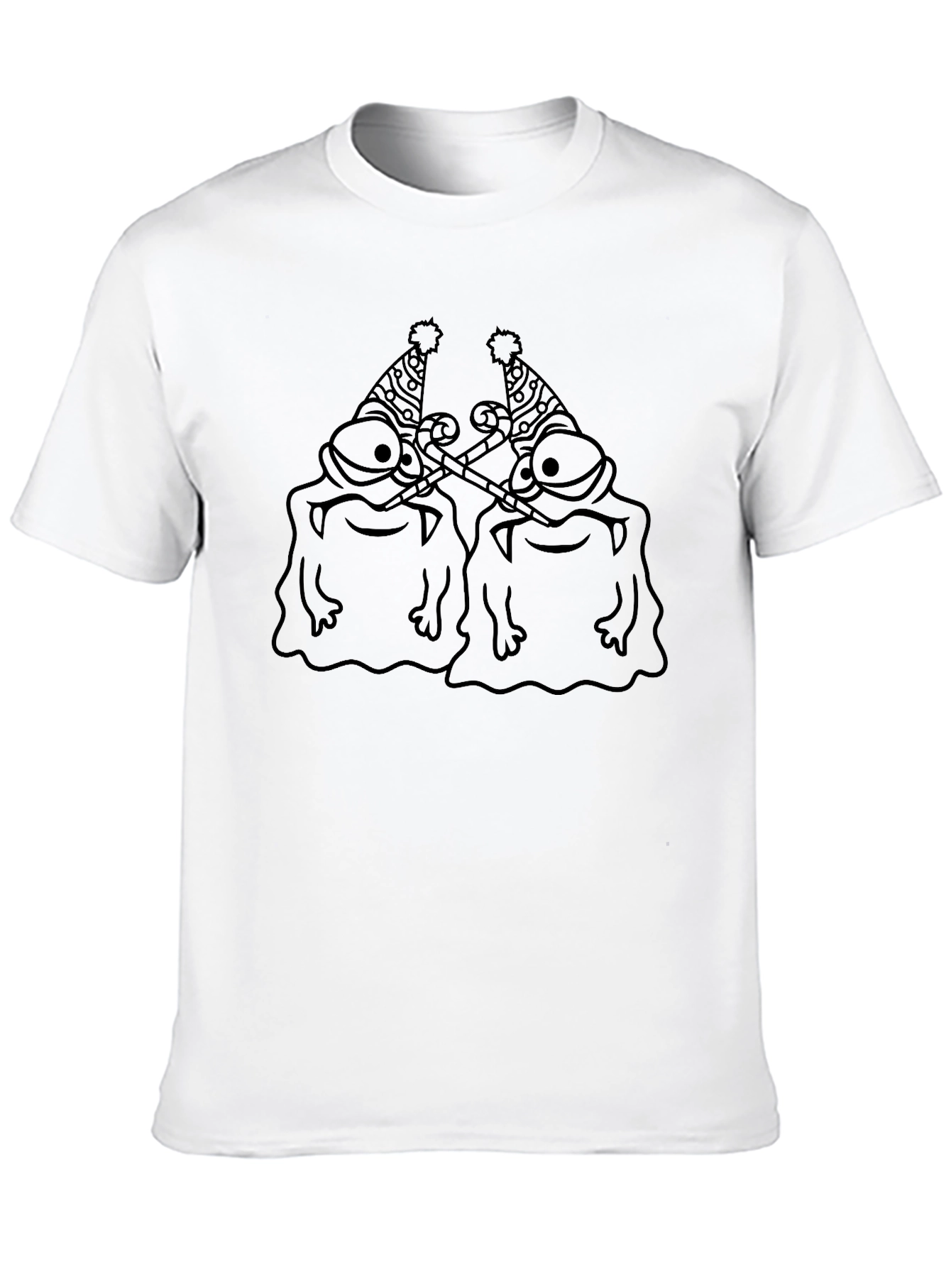 Party Blob Graphic Tee - Black