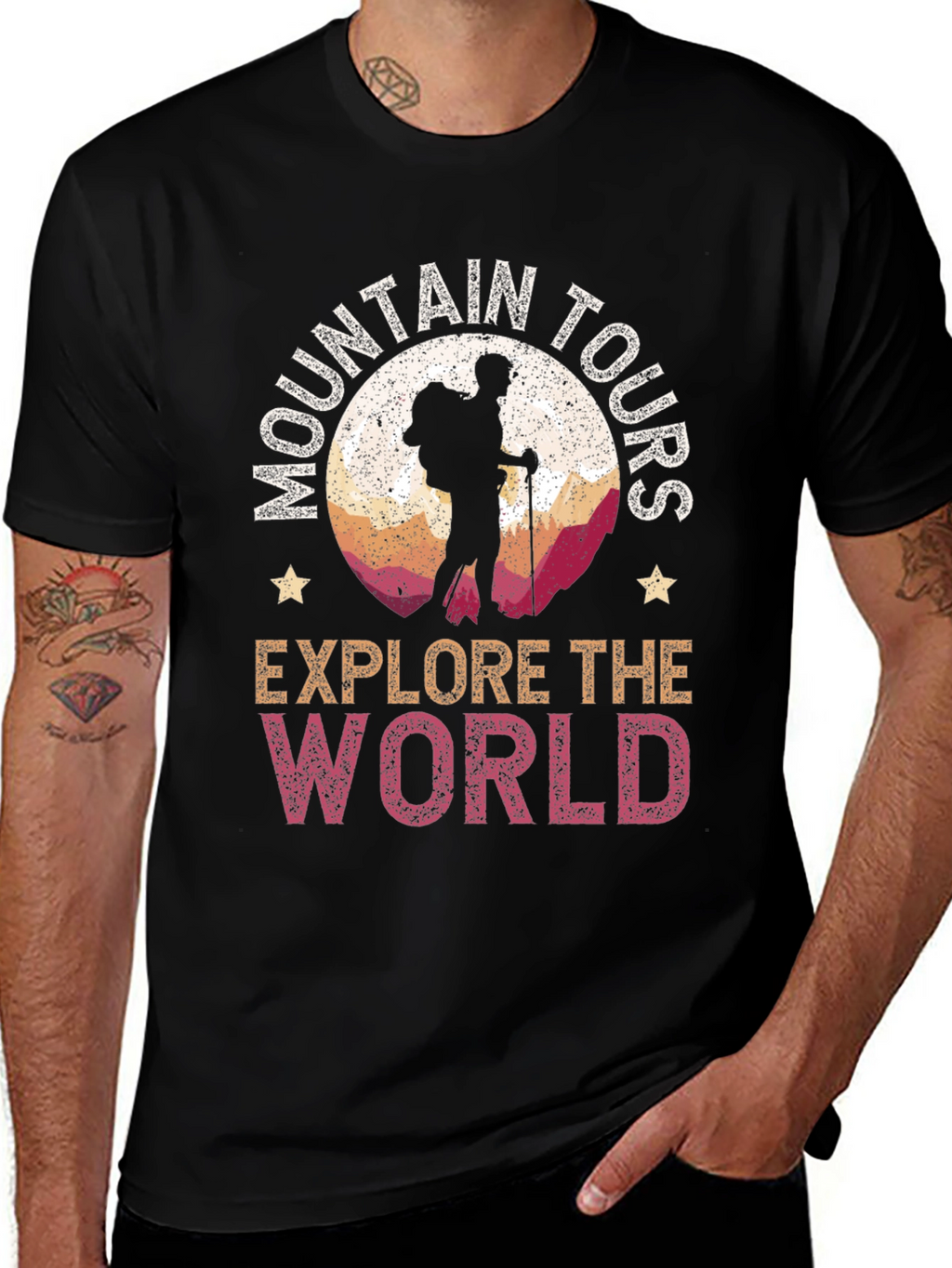 Mountain Tours Explore the World T-Shirt