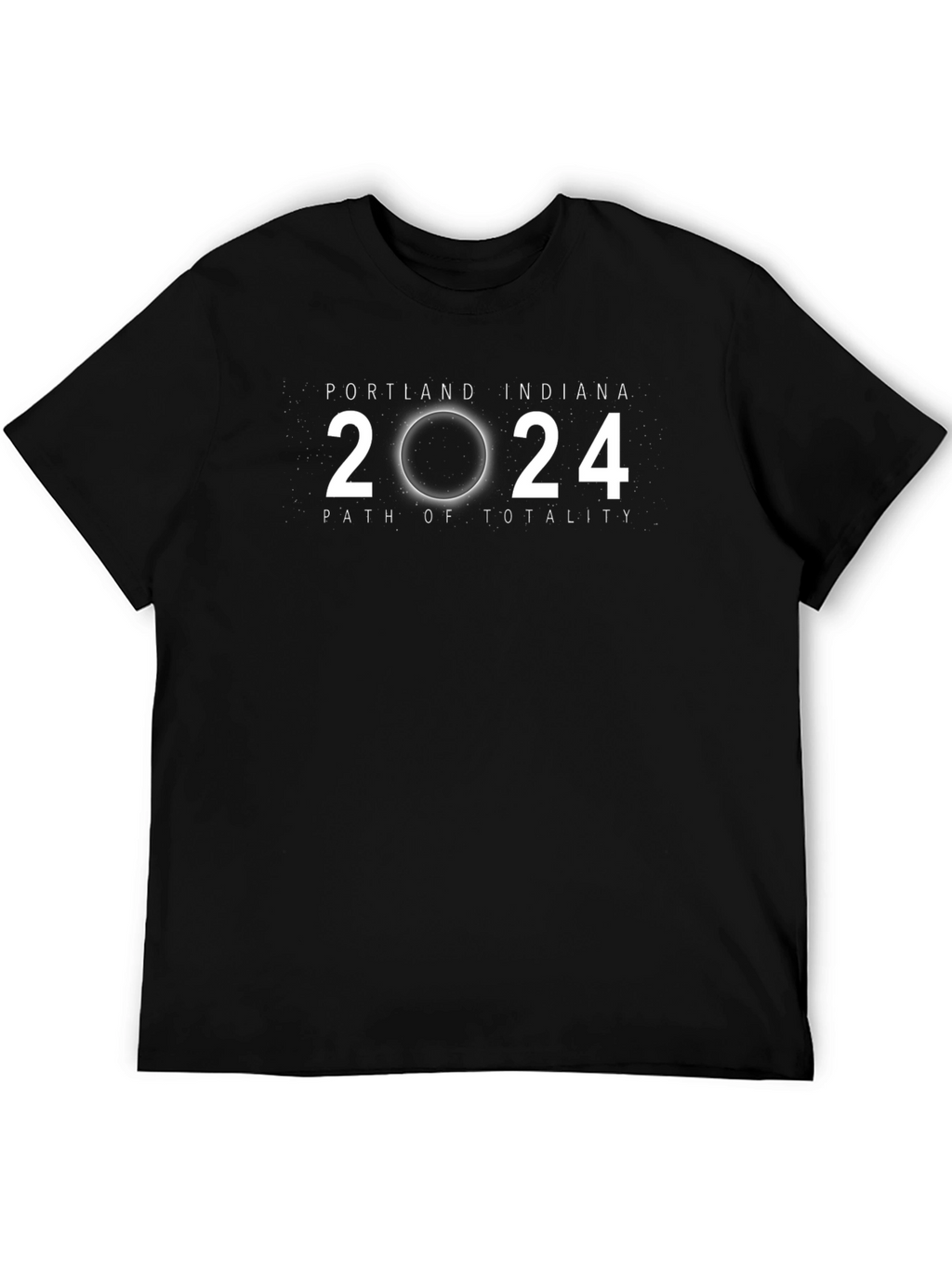 Portland Indiana 2024 Total Solar Eclipse Souvenir T-Shirt