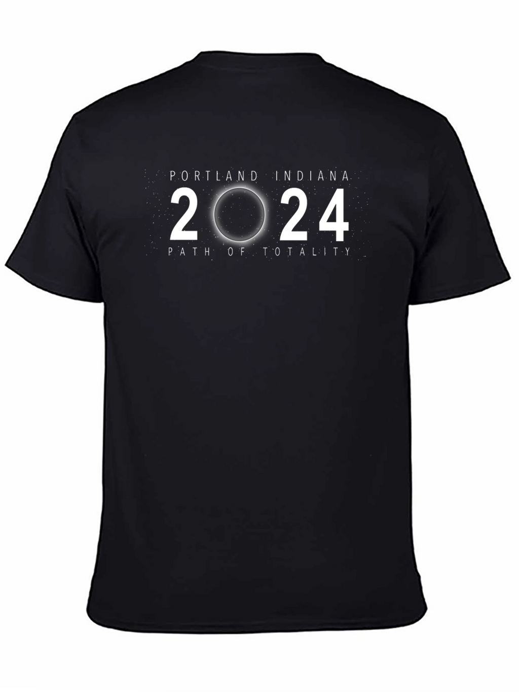 Portland Indiana 2024 Total Solar Eclipse Souvenir T-Shirt