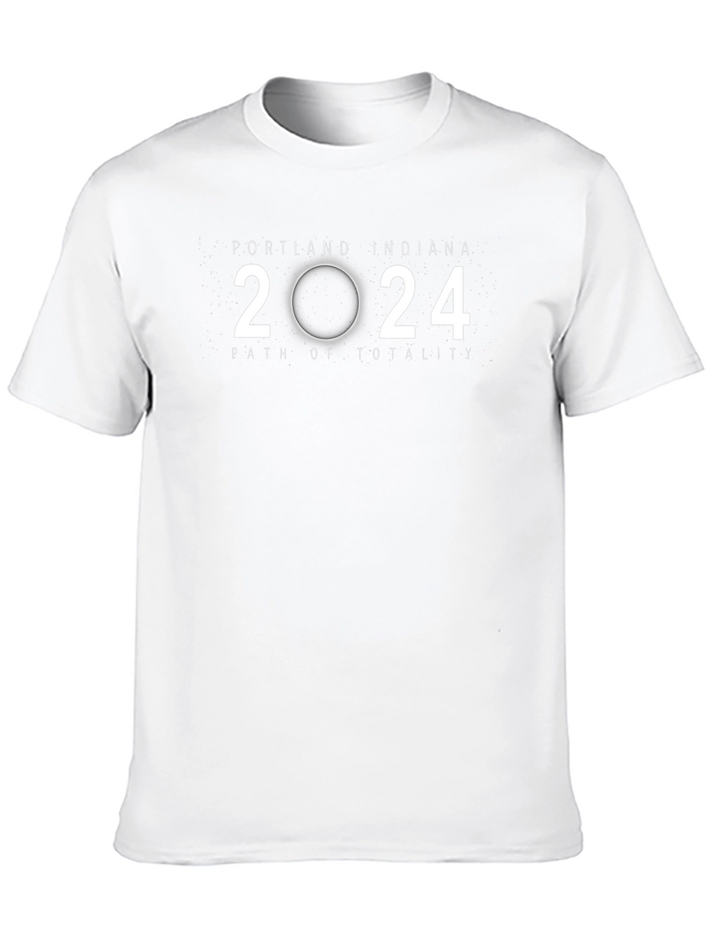 Portland Indiana 2024 Total Solar Eclipse Souvenir T-Shirt