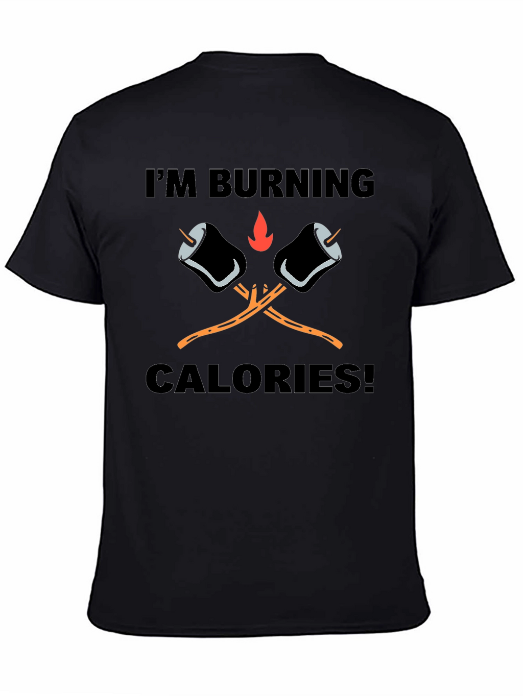 Burning Calories Marshmallow T-Shirt