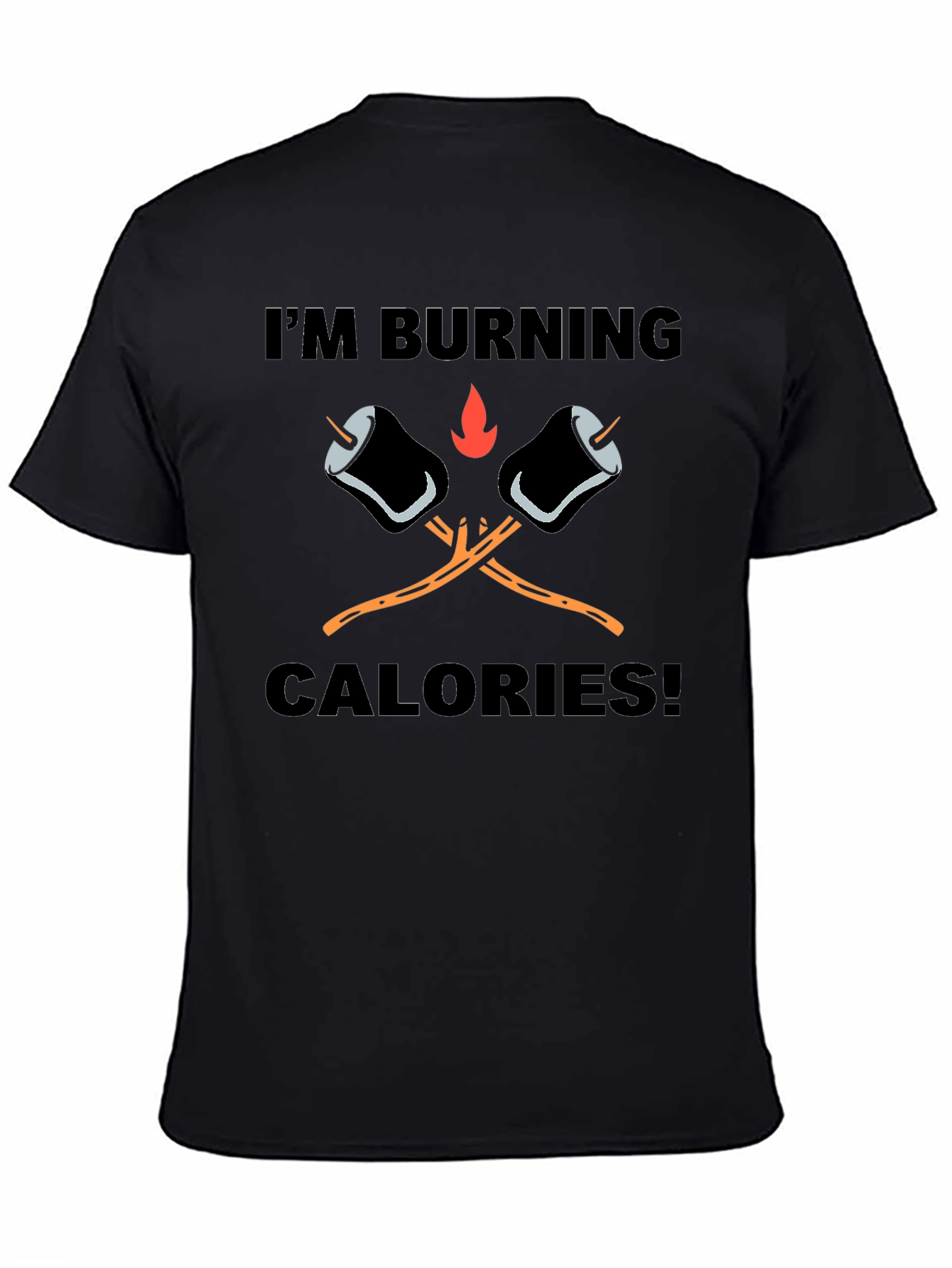 Burning Calories Marshmallow T-Shirt
