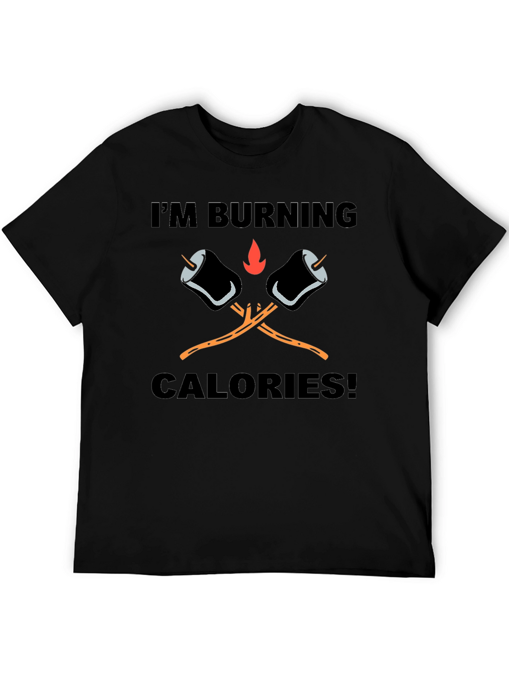 Burning Calories Marshmallow T-Shirt