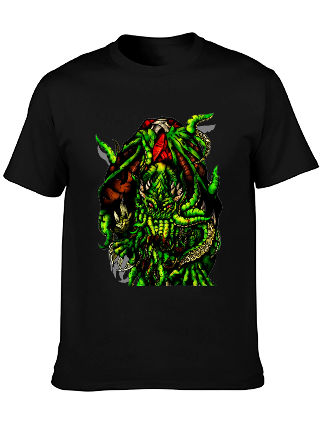Cthulhu Graphic Tee - Mens Black T-Shirt