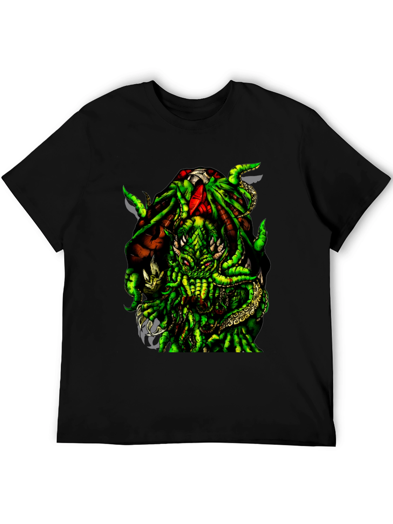 Cthulhu Graphic Tee - Mens Black T-Shirt