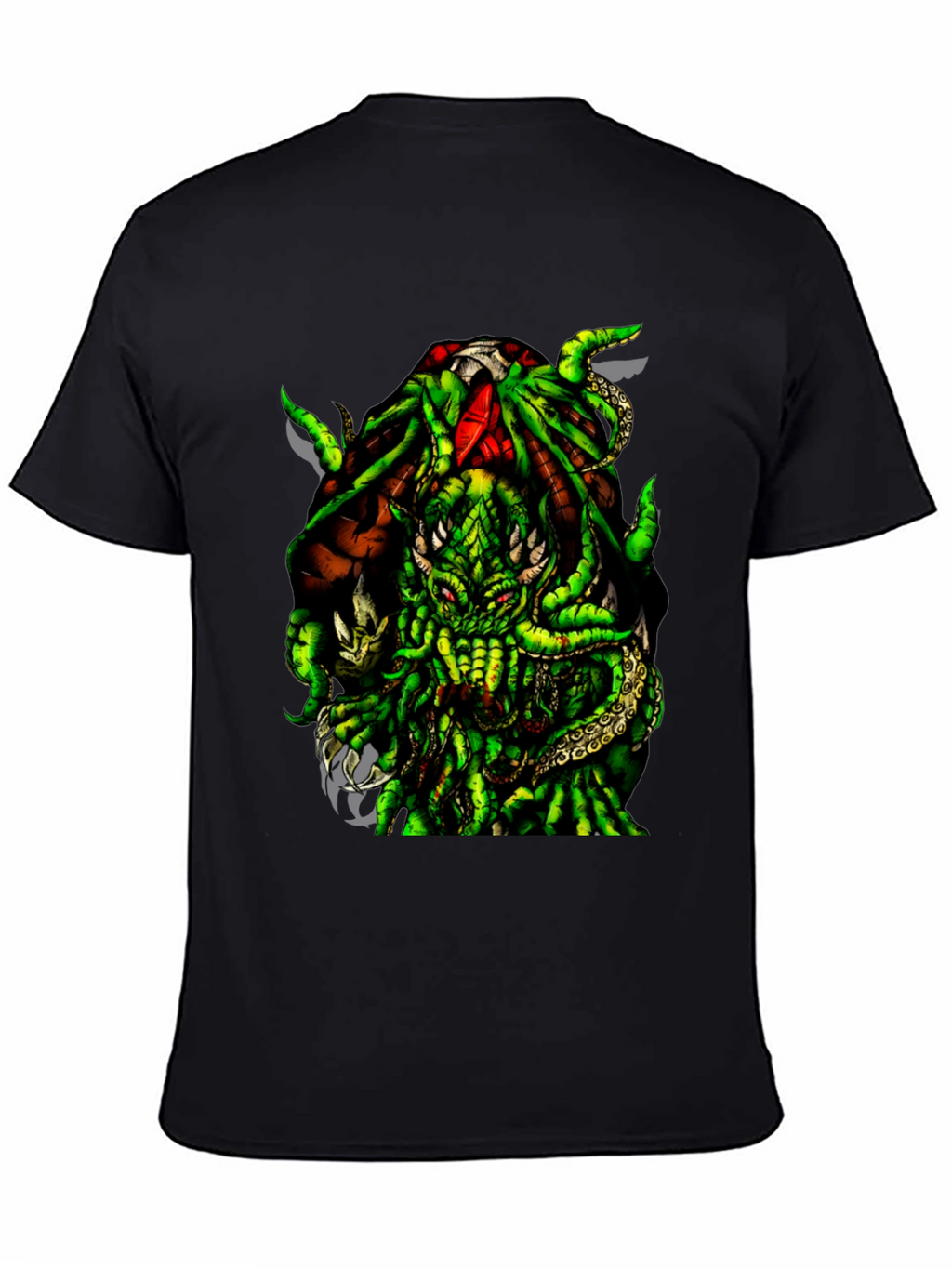 Cthulhu Graphic Tee - Mens Black T-Shirt