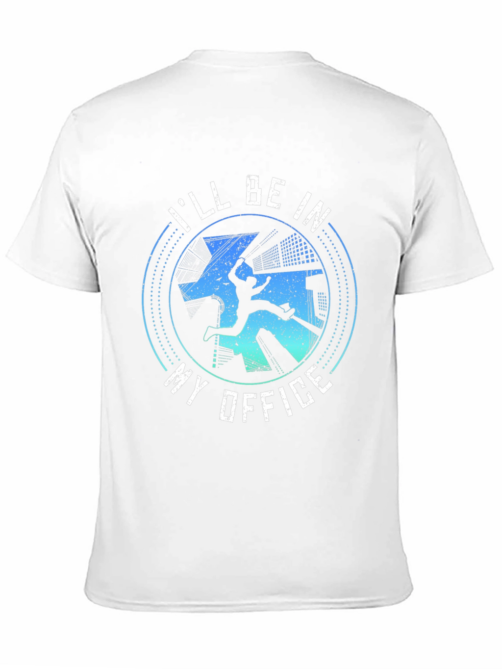 Parkour Office T-Shirt Urban Gym Workout Tee
