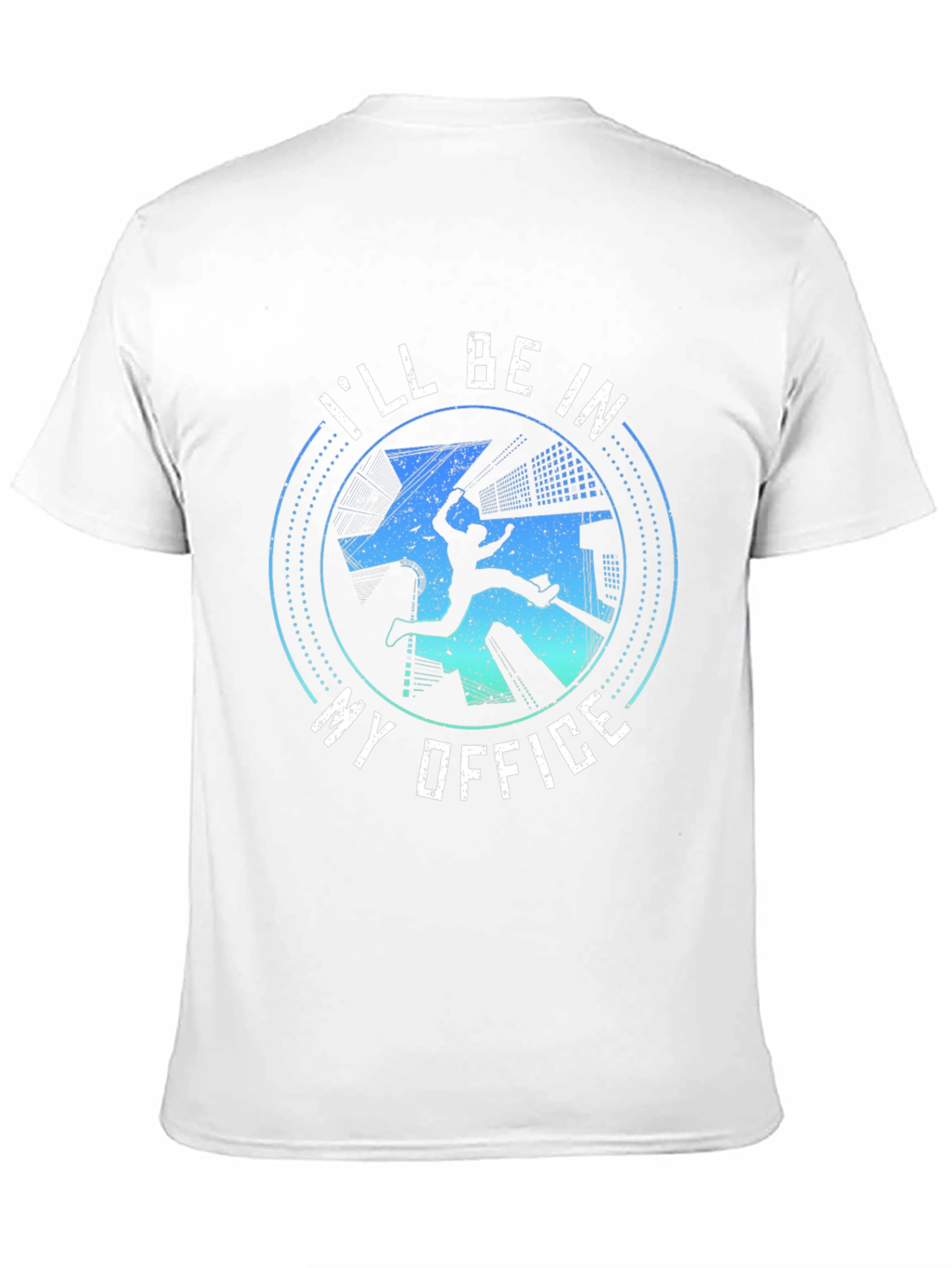 Parkour Office T-Shirt Urban Gym Workout Tee