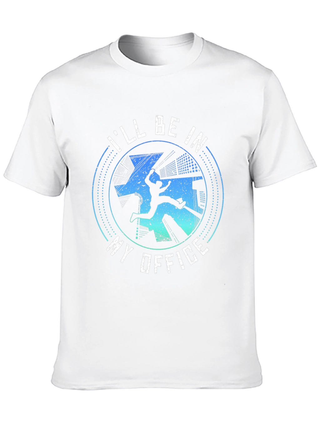 Parkour Office T-Shirt Urban Gym Workout Tee