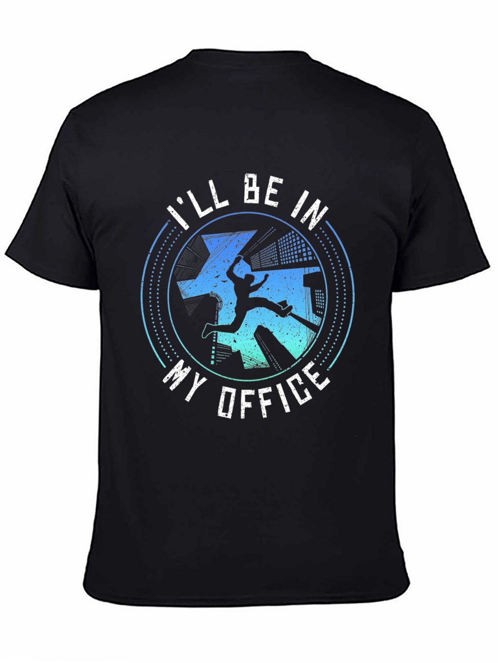 Parkour Office T-Shirt Urban Gym Workout Tee