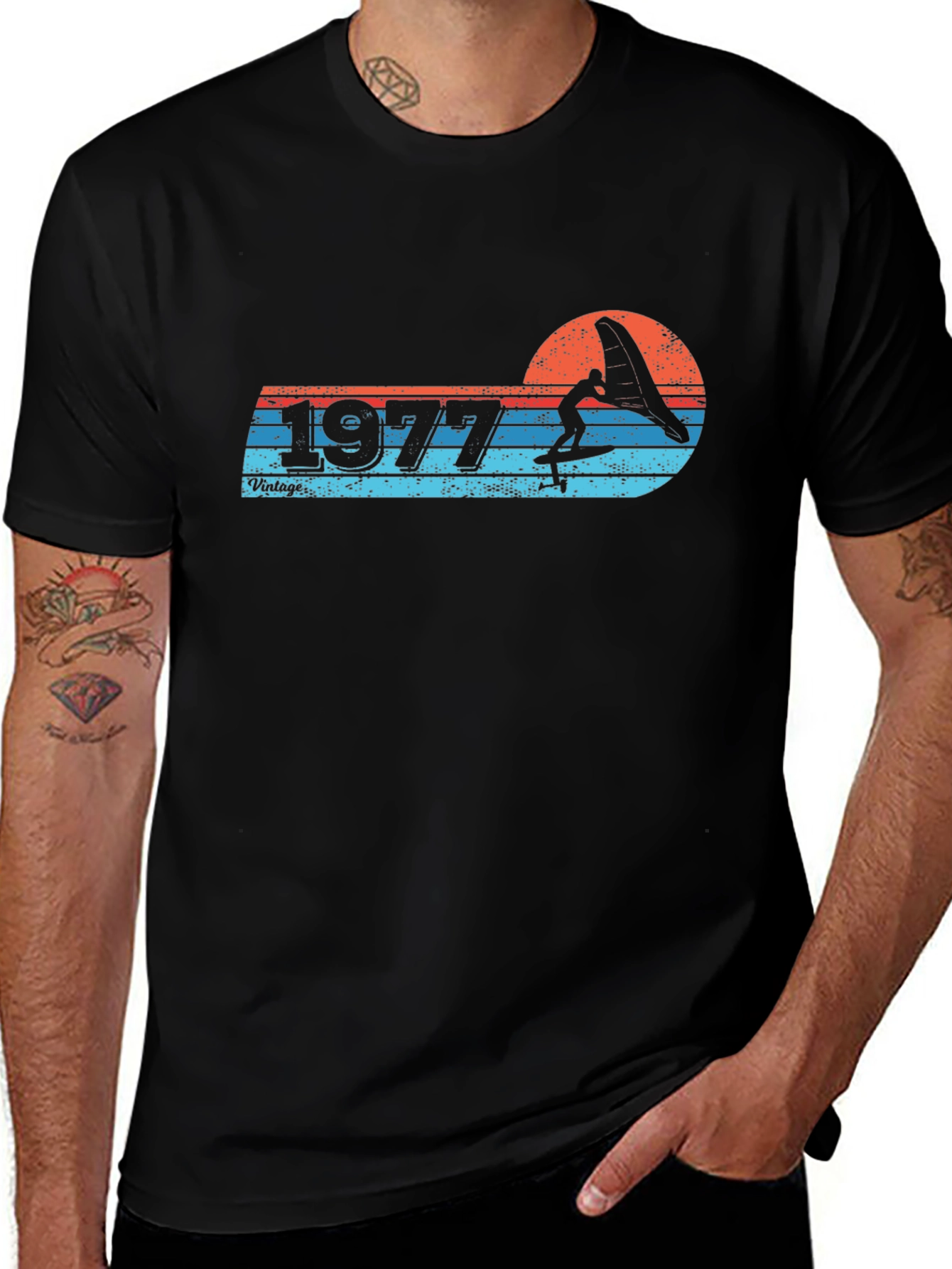 Vintage 1977 Wingsurfing T-Shirt
