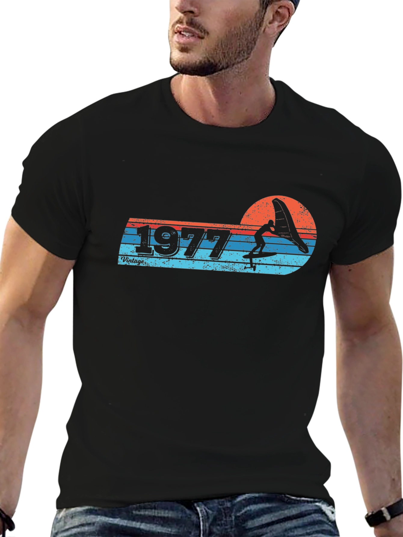 Vintage 1977 Wingsurfing T-Shirt