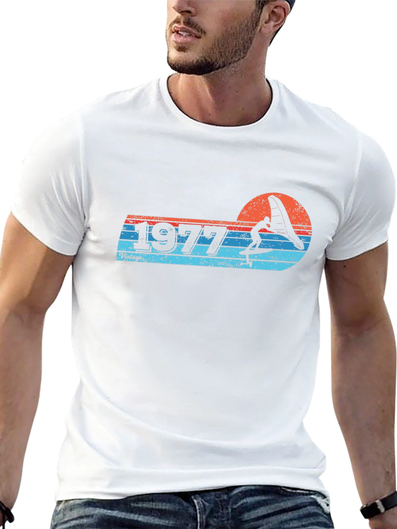 Vintage 1977 Wingsurfing T-Shirt