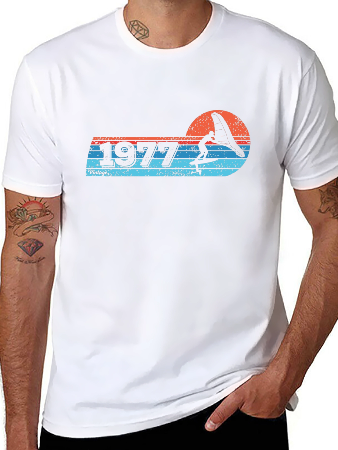 Vintage 1977 Wingsurfing T-Shirt