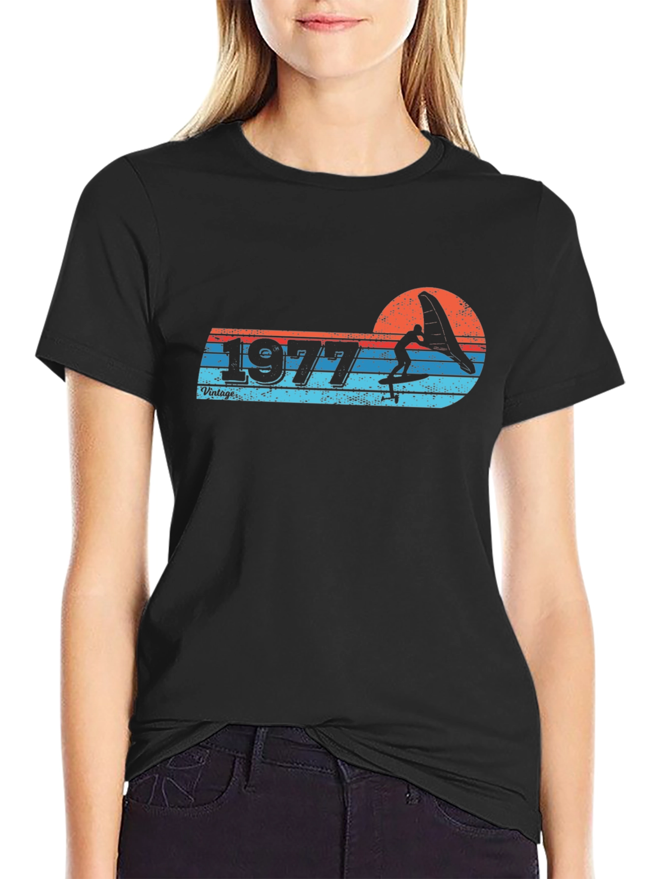 Vintage 1977 Wingsurfing T-Shirt