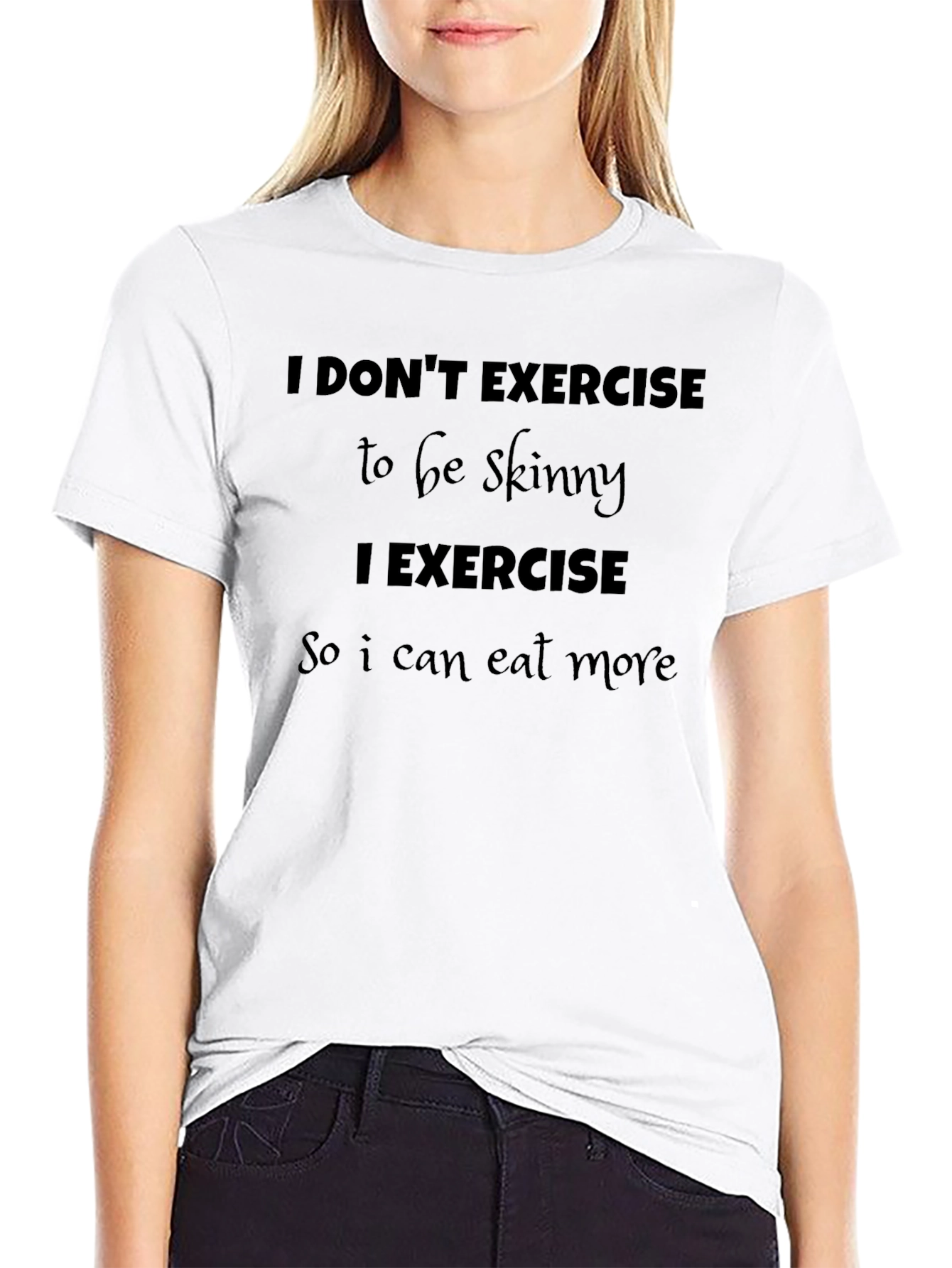 Funny Exercise Motivation T-Shirt
