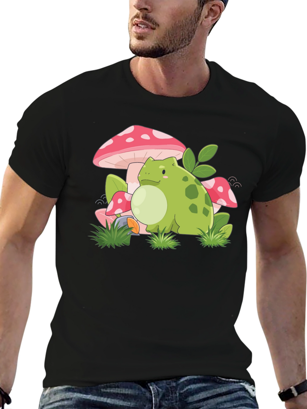 Frog & Mushroom Graphic Tee