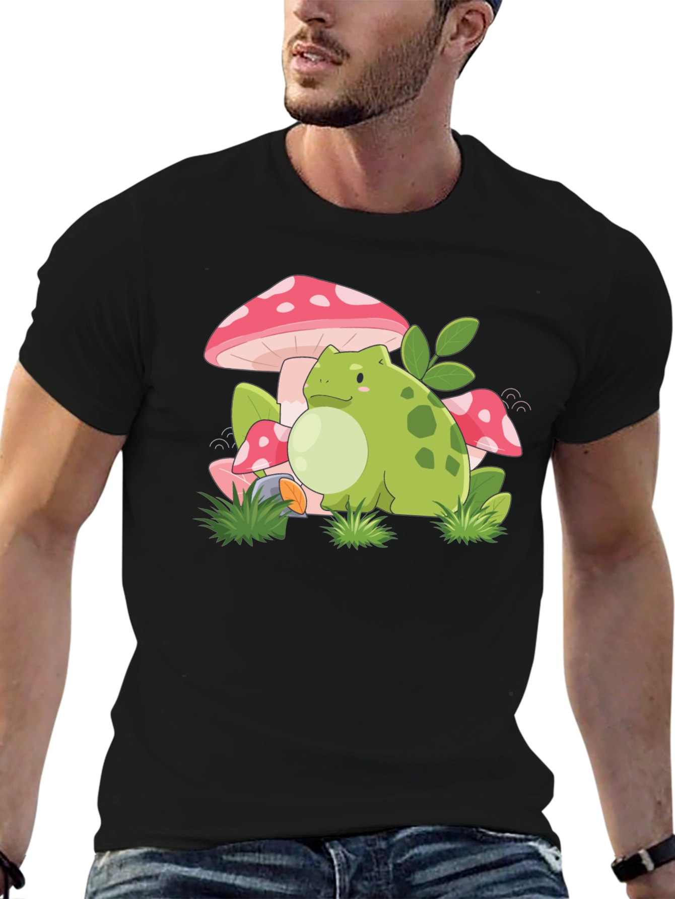 Frog & Mushroom Graphic Tee