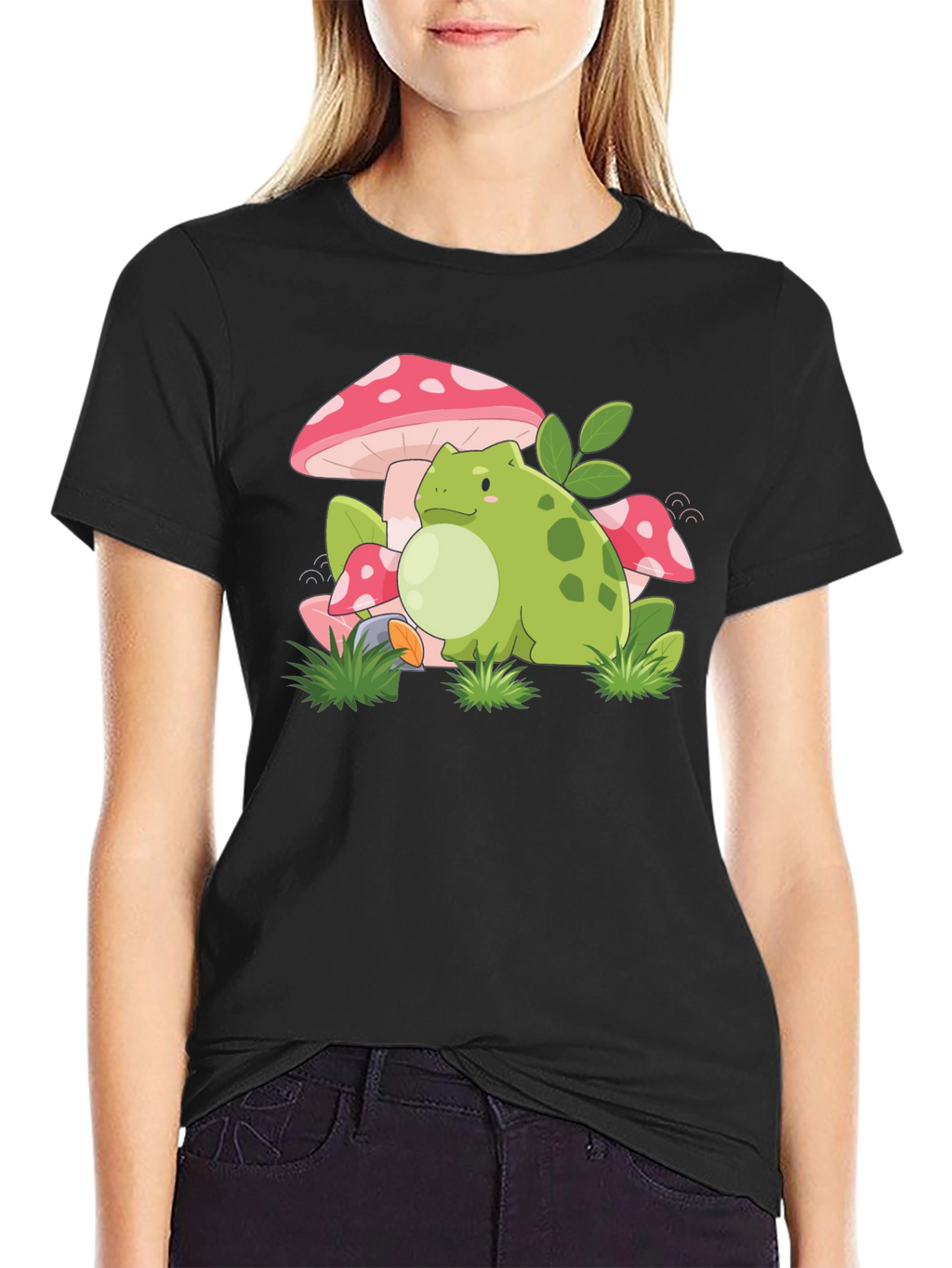 Frog & Mushroom Graphic Tee