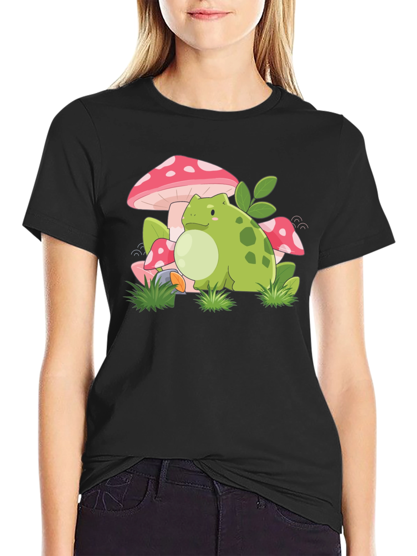 Frog & Mushroom Graphic Tee
