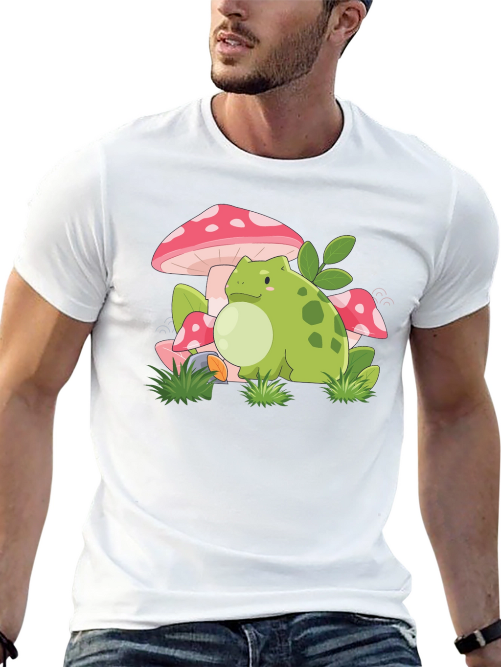 Frog & Mushroom Graphic Tee