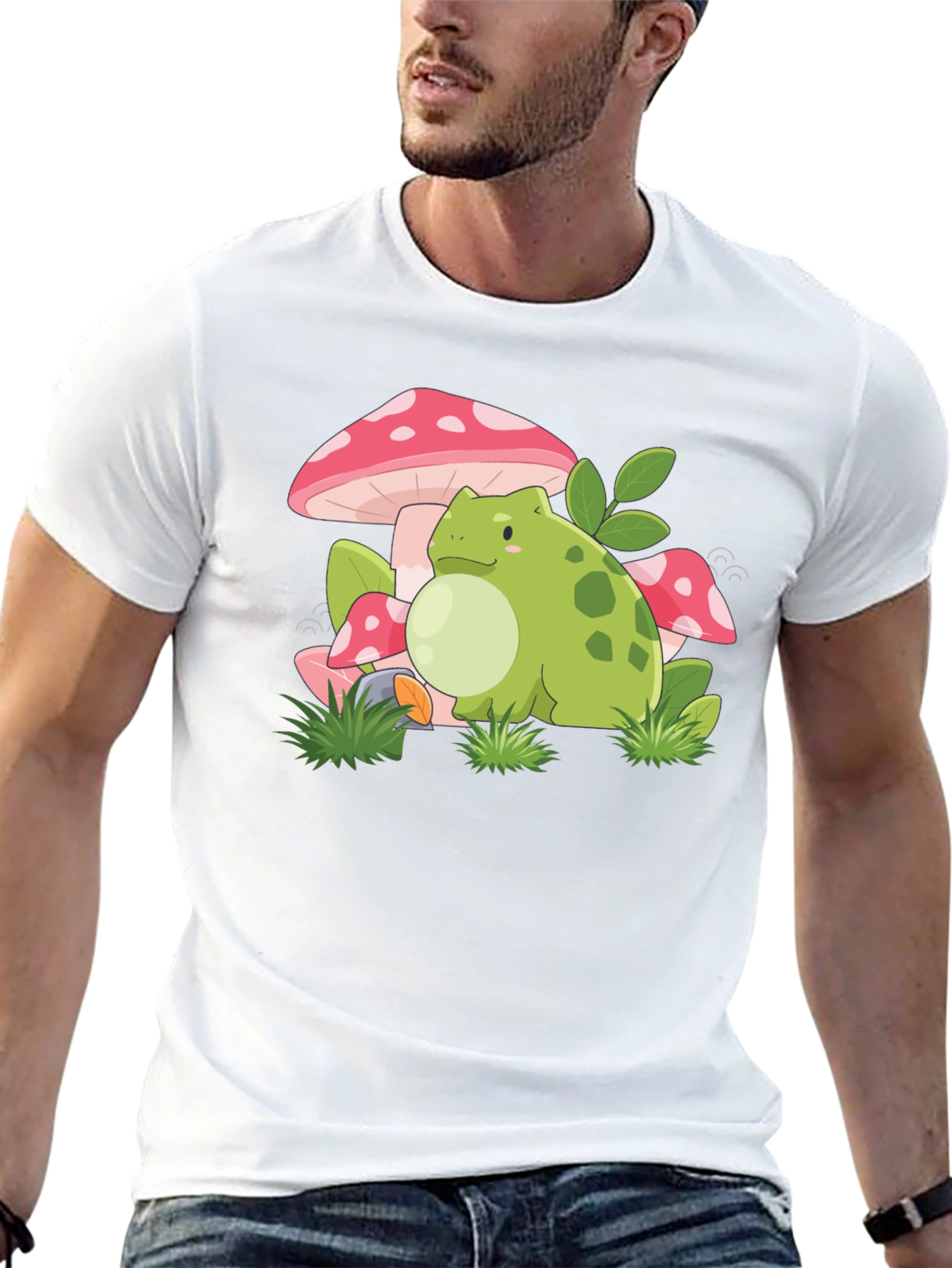 Frog & Mushroom Graphic Tee