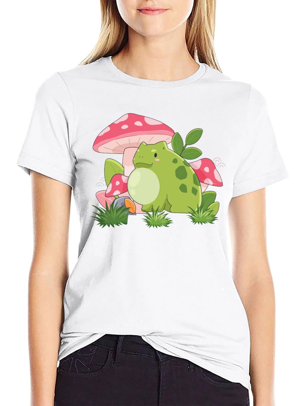Frog & Mushroom Graphic Tee