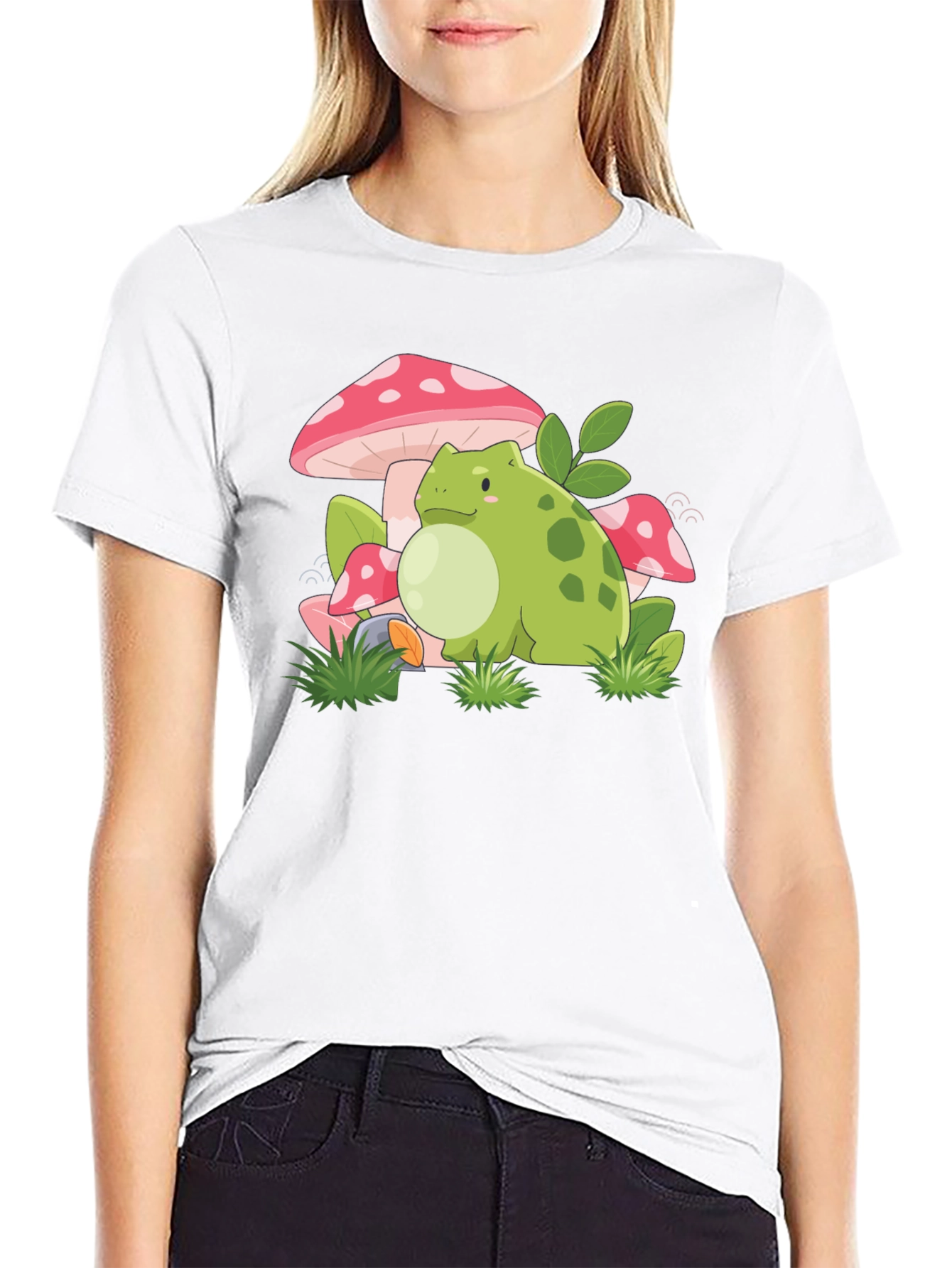 Frog & Mushroom Graphic Tee