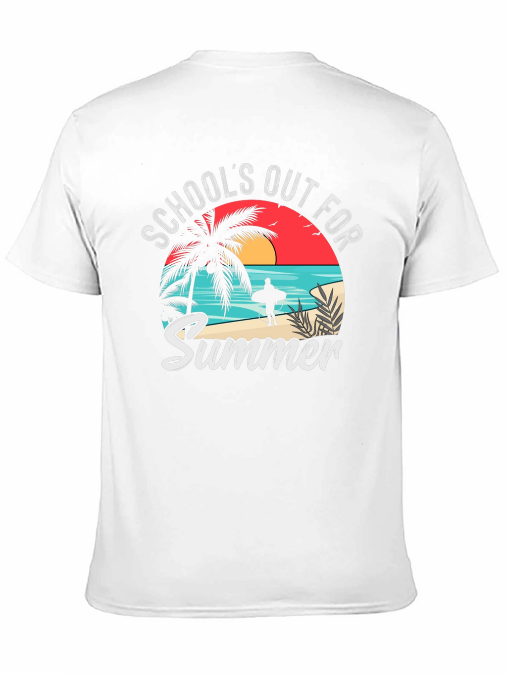 Schools Out for Summer T-Shirt - Beach Vibes