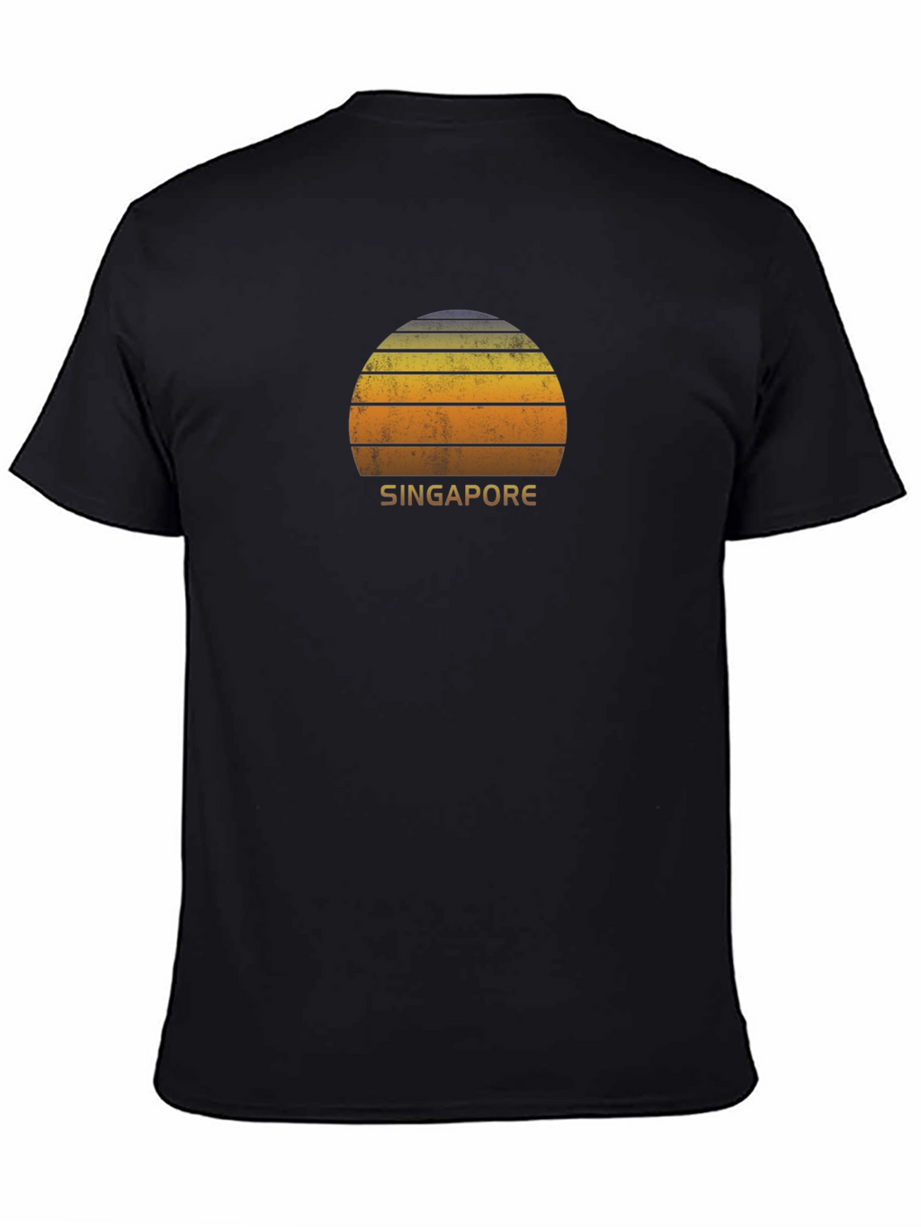 Singapore Retro Sunset T-Shirt