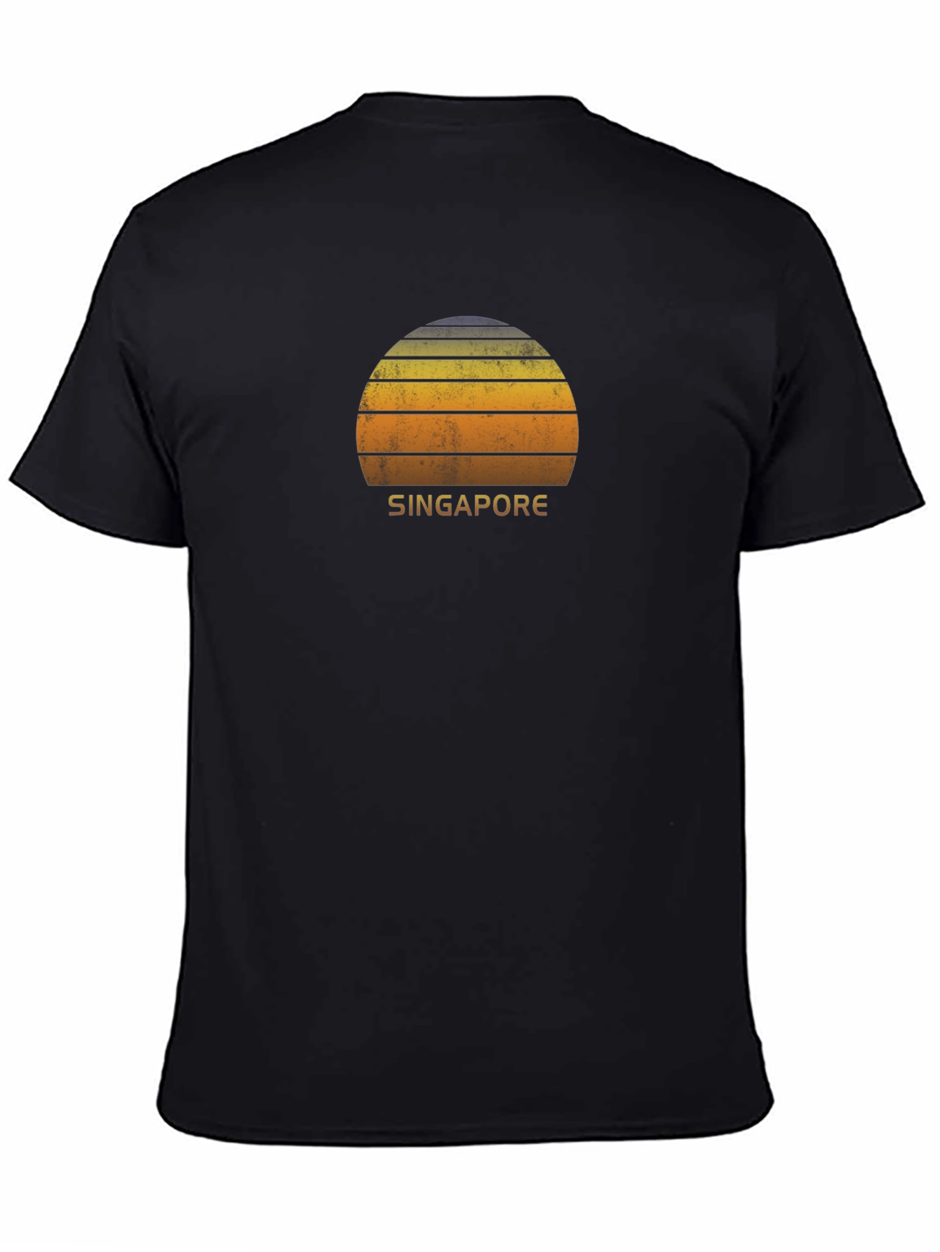 Singapore Retro Sunset T-Shirt