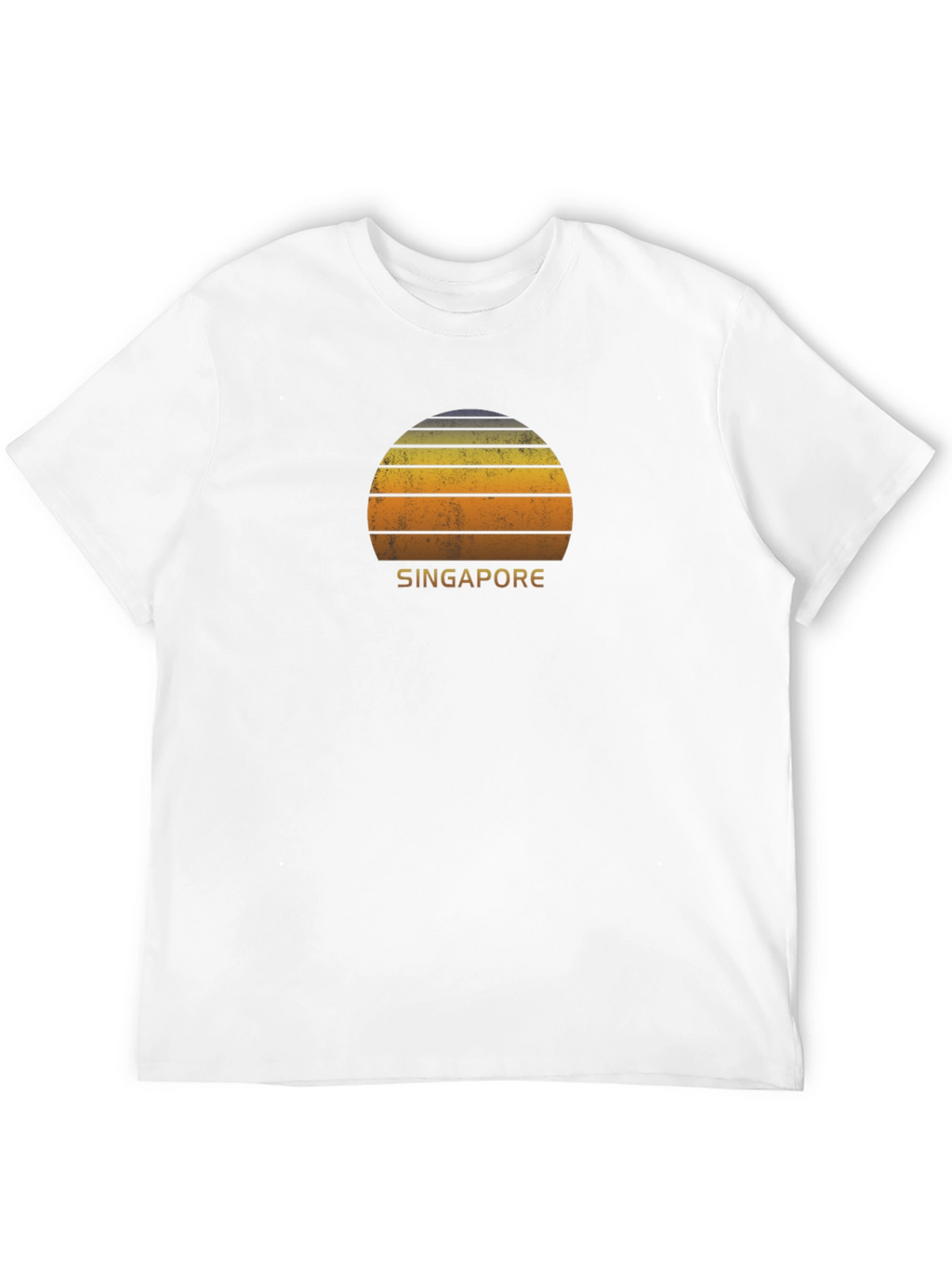 Singapore Retro Sunset T-Shirt