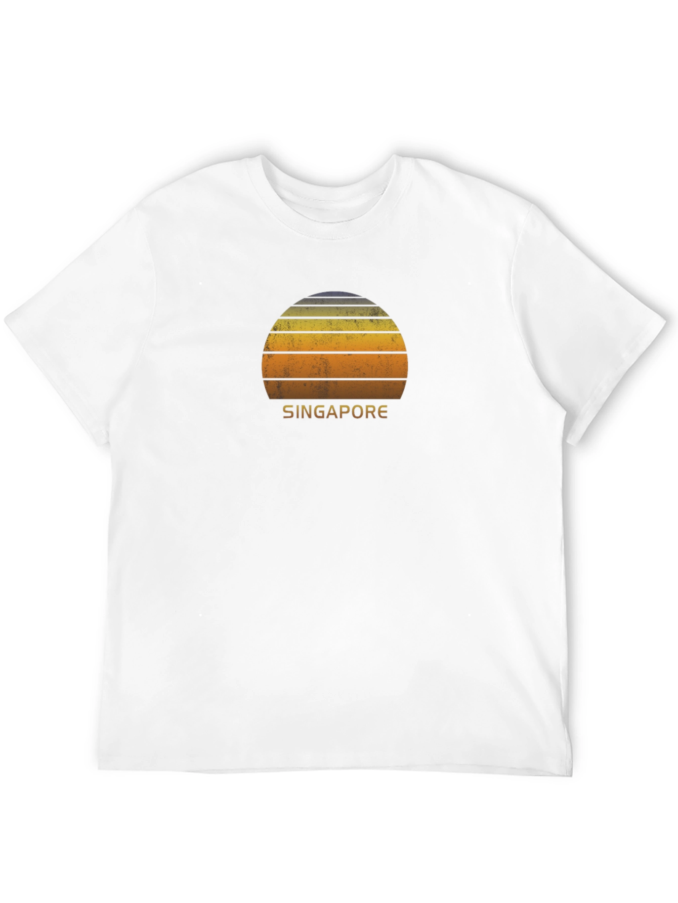 Singapore Retro Sunset T-Shirt