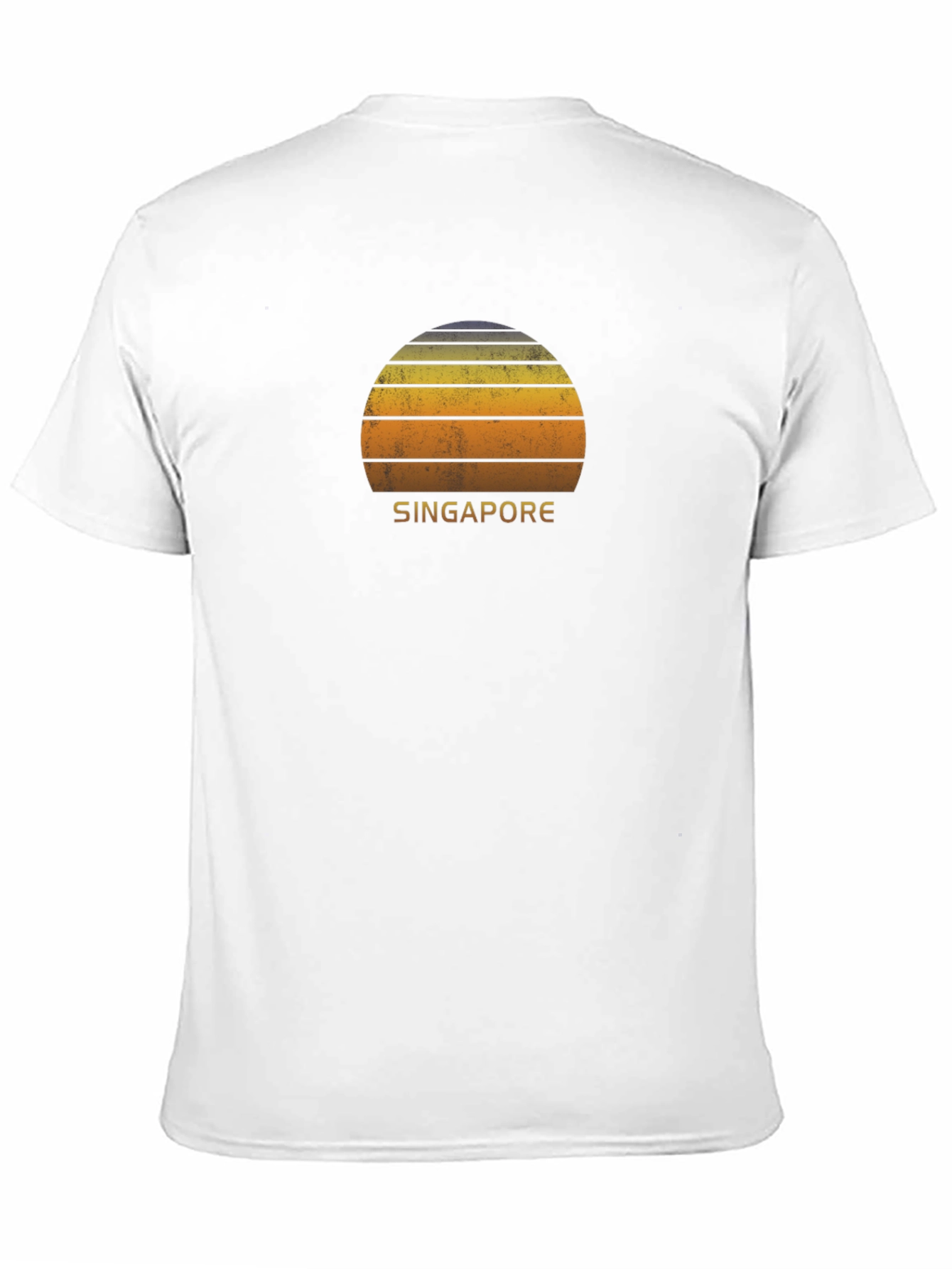 Singapore Retro Sunset T-Shirt